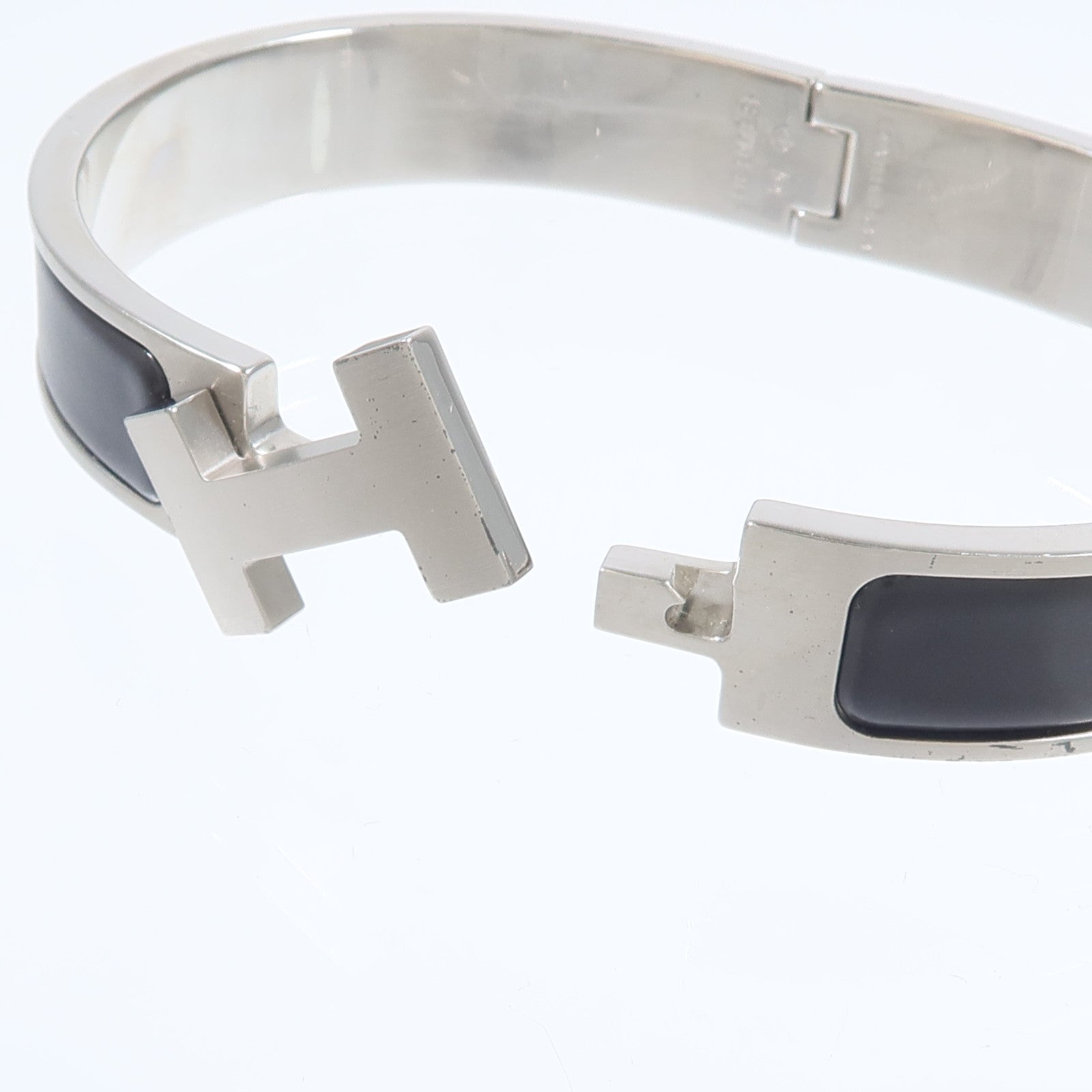 HERMES 金屬/琺瑯Clic H Bracelet手鐲
