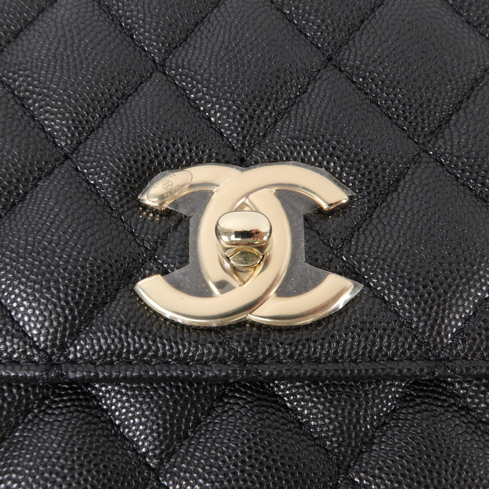 CHANEL 牛皮皮革Coco Handle Medium手挽肩背兩用袋