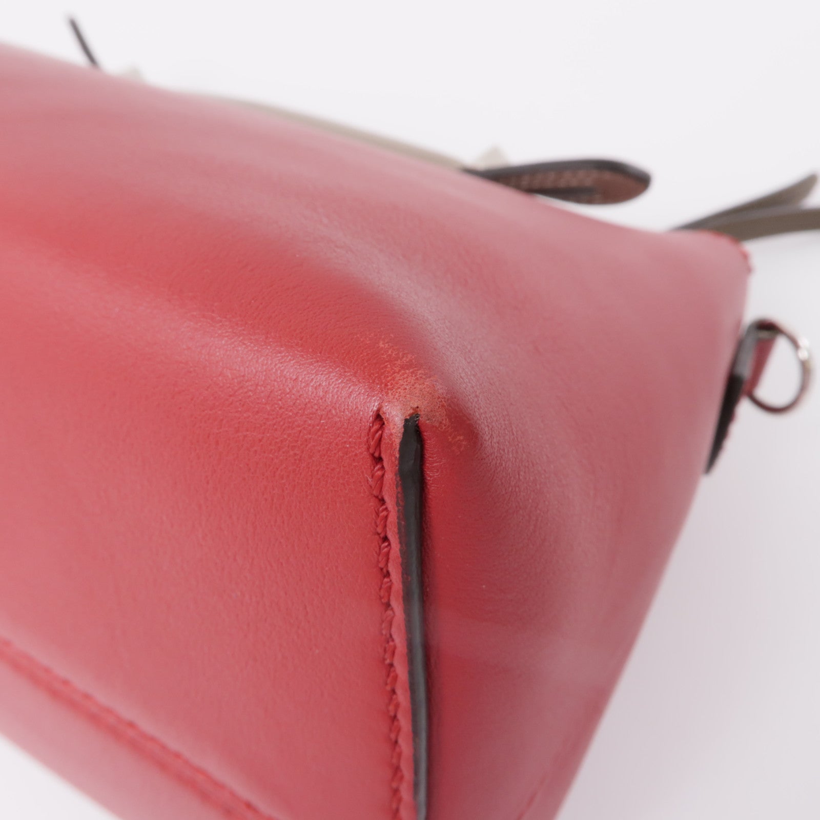 FENDI SHW By The Way 2 Way Shoulder Bag Handbag 8BL124-5QJ Calfskin Leather