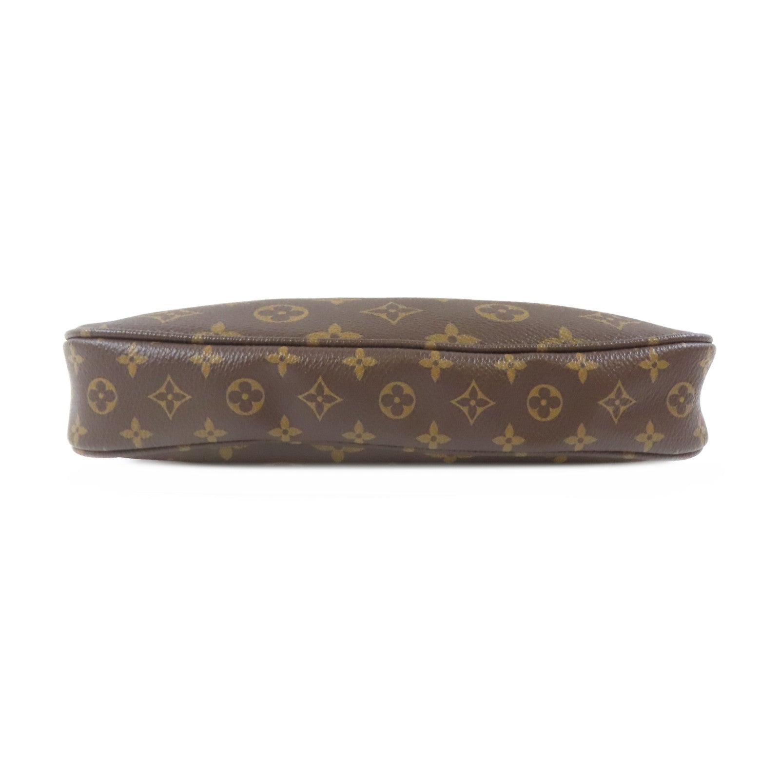 LOUIS VUITTON Monogram Multi Pochette Accessories金扣肩背袋綠色/啡色