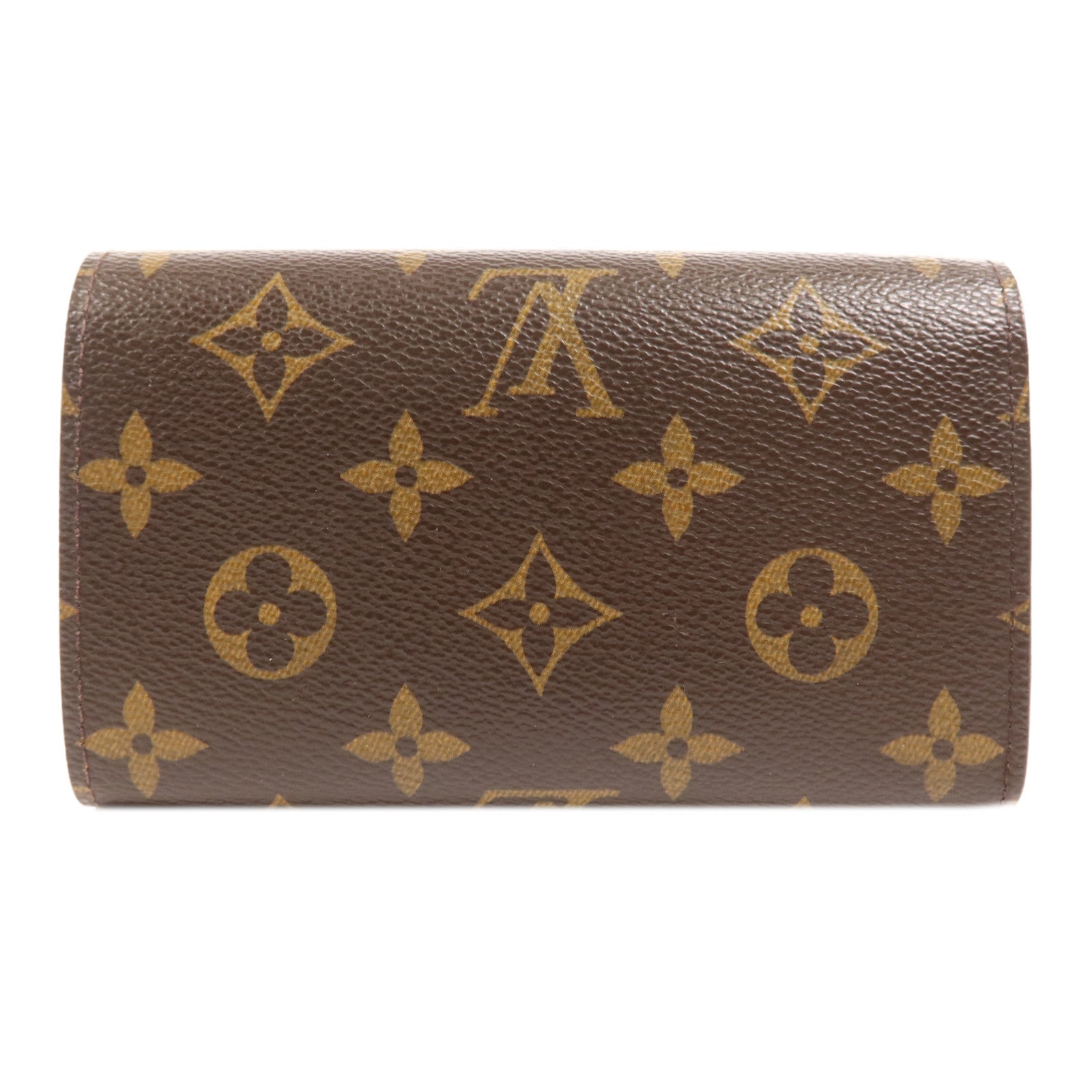 LOUIS VUITTON Monogram Porte Monnaie金扣錢包