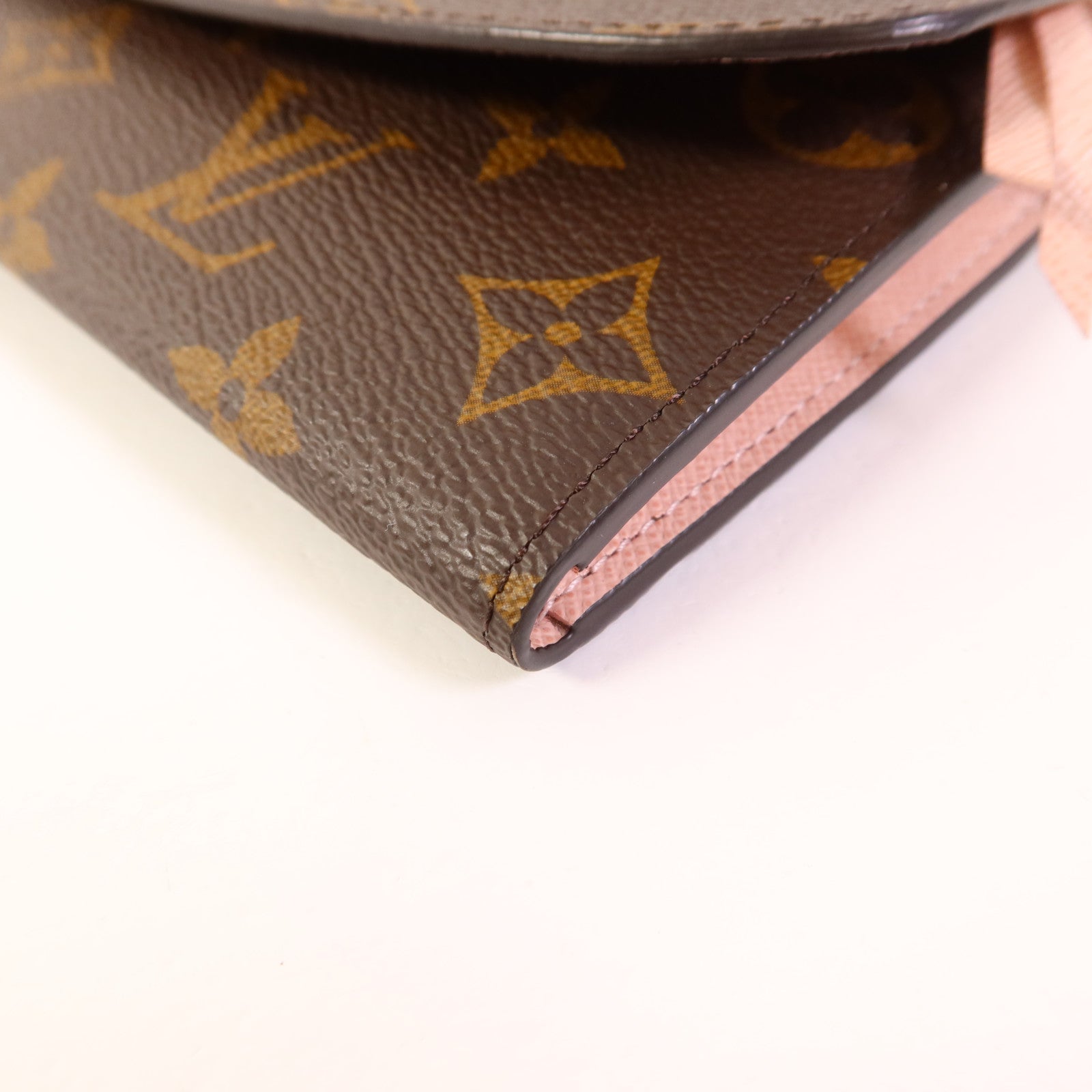 LOUIS VUITTON Monogram Emilie金扣長錢包