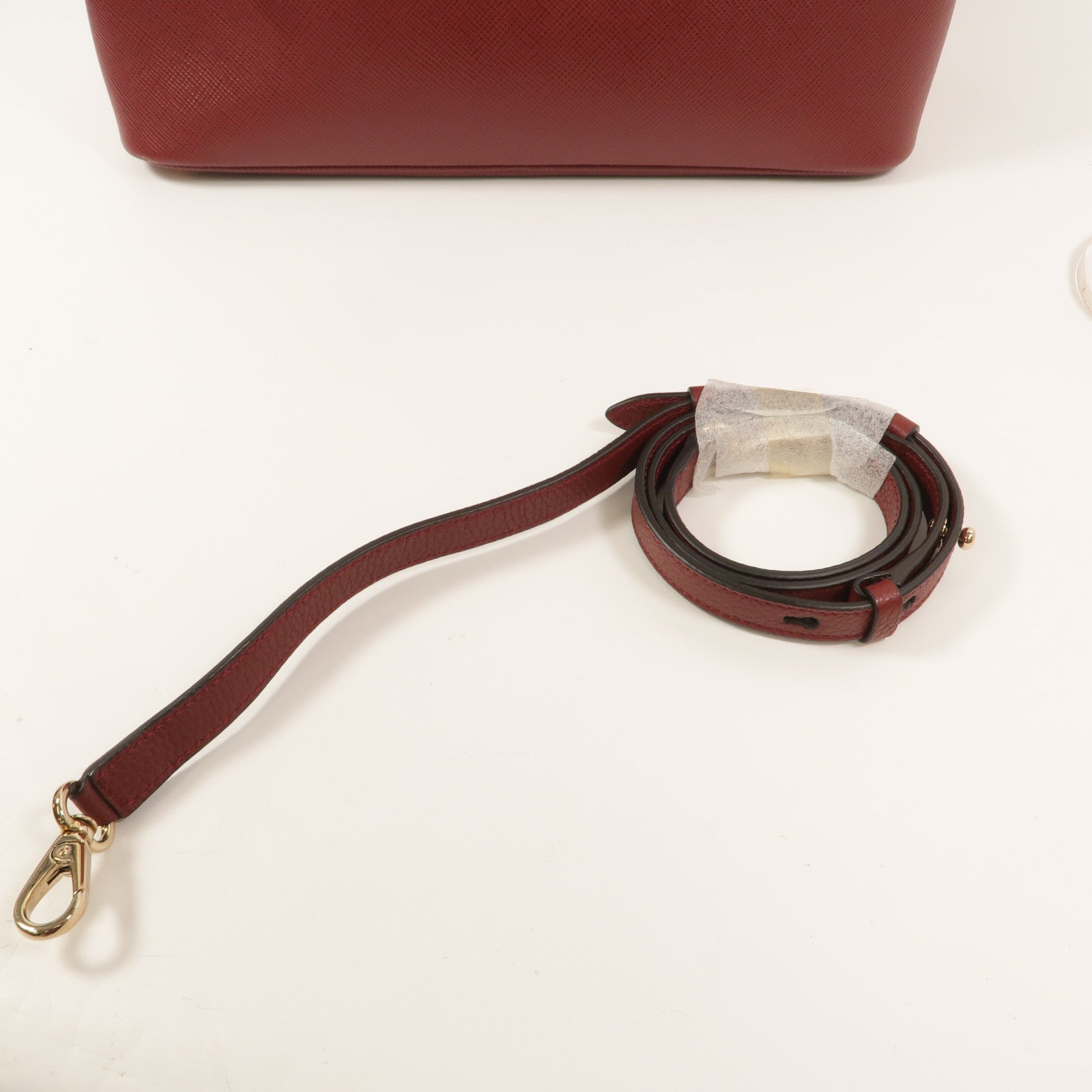 PRADA 牛皮皮革2 Way Shoulder手挽肩背兩用袋
