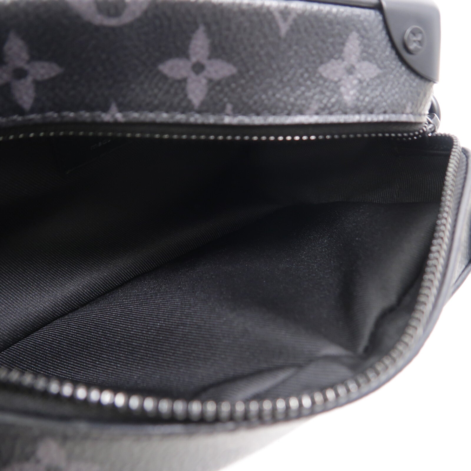 LOUIS VUITTON Monogram Eclipse Mini Soft Trunk肩背袋