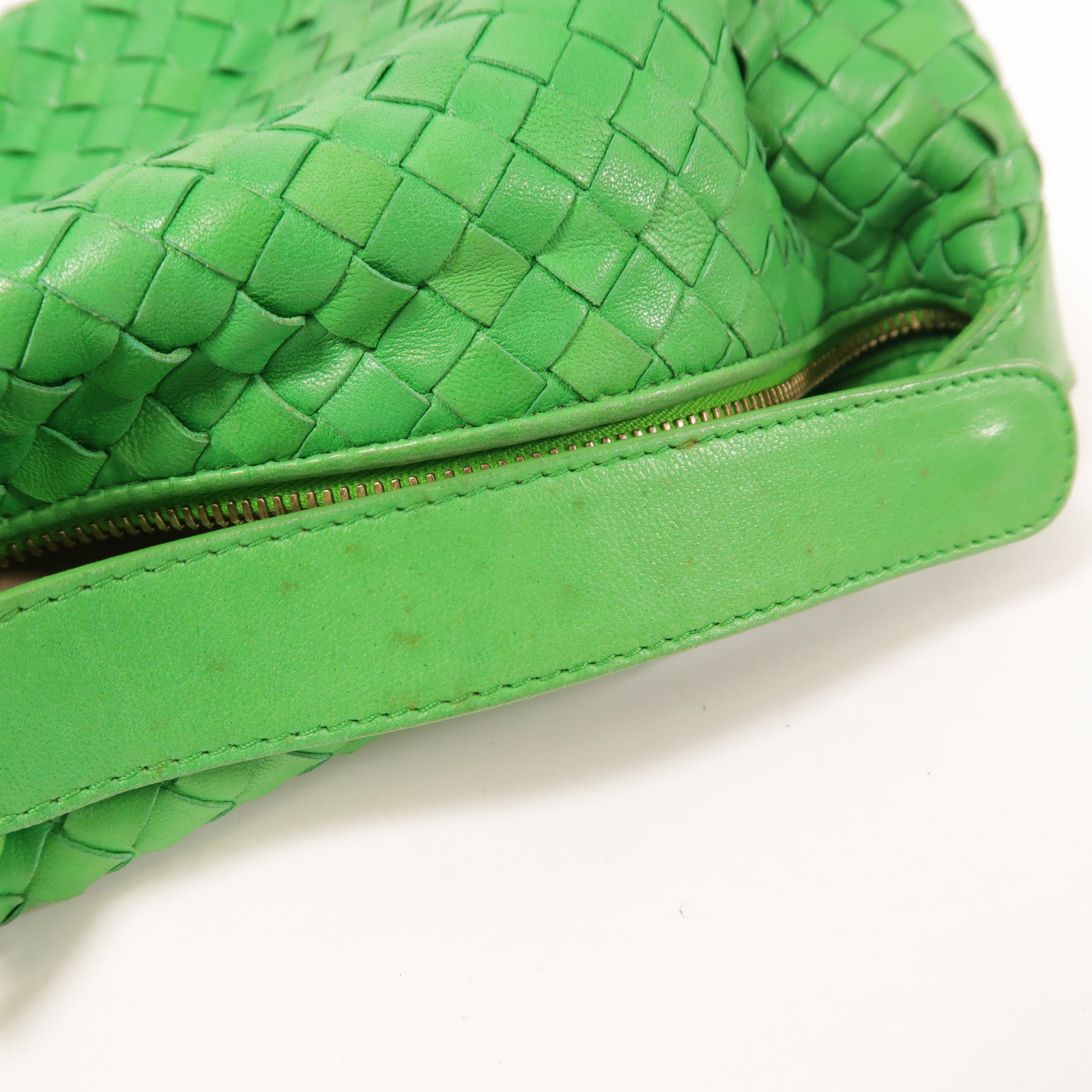 BOTTEGA VENETA 牛皮皮革Hand Bag金扣手挽袋