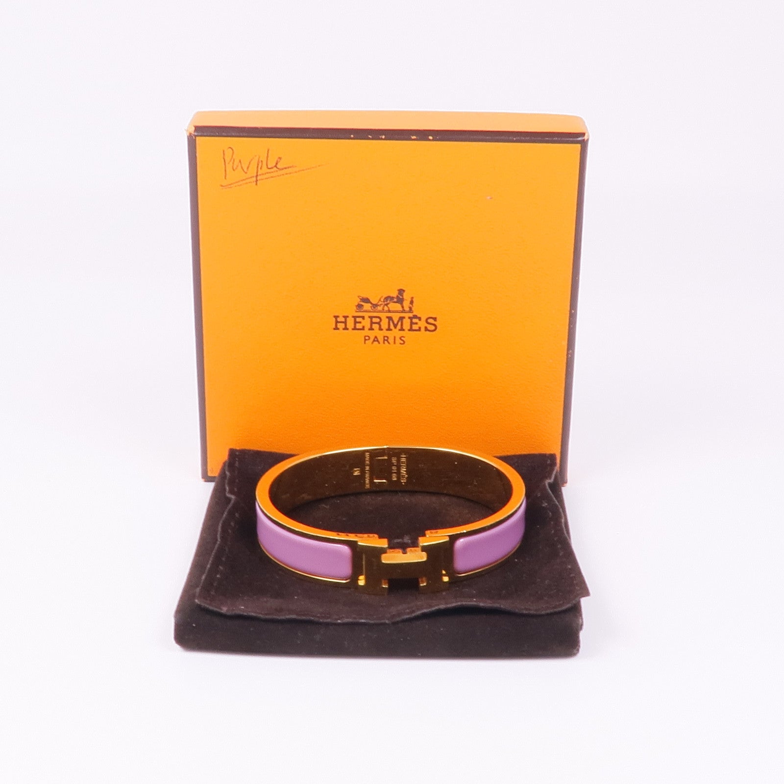 HERMES 金屬/琺瑯Clic H手鐲