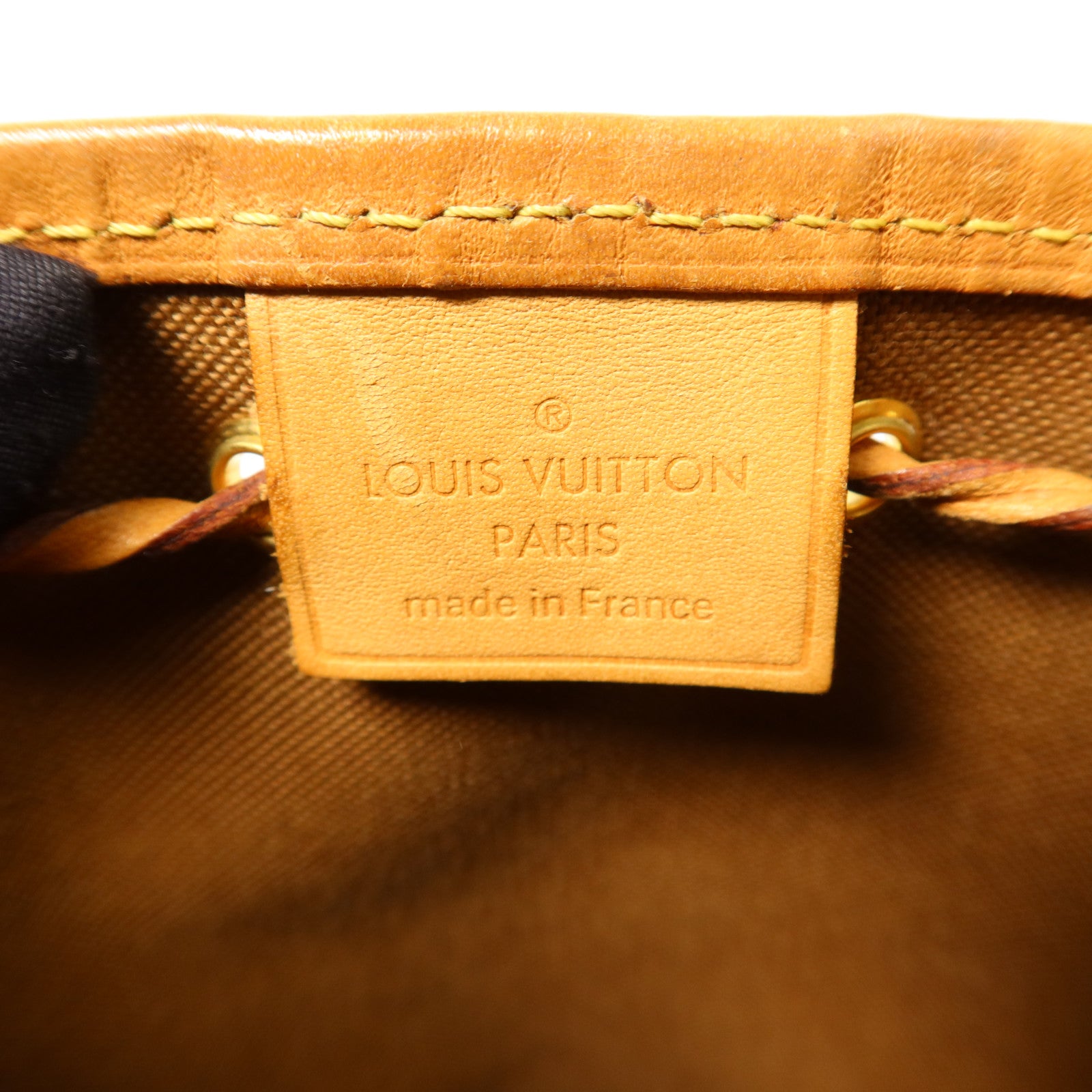 LOUIS VUITTON Monogram Nano Noe金扣肩背袋