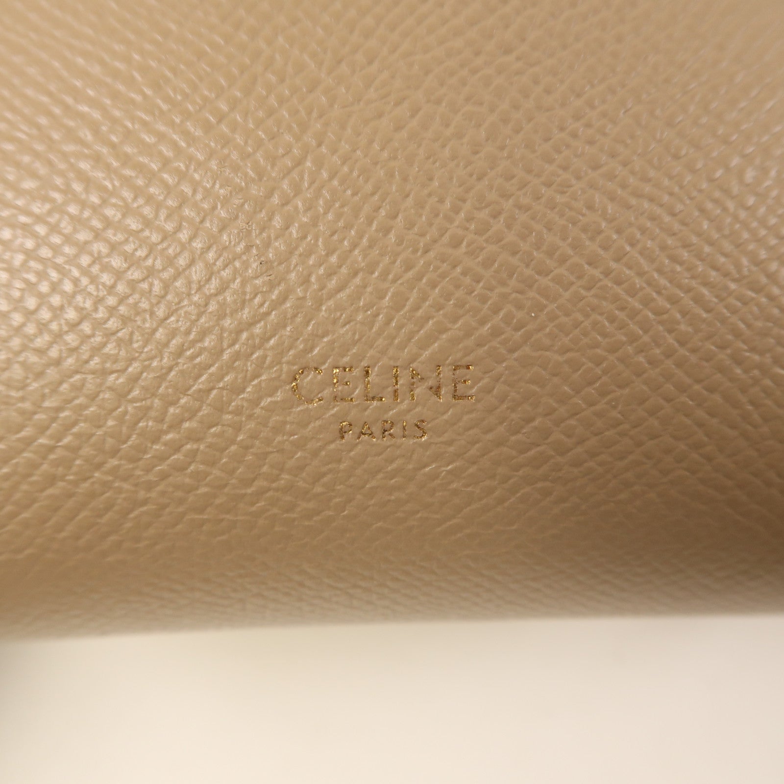 CELINE 牛皮皮革Nano Belt Bag金扣手挽肩背兩用袋