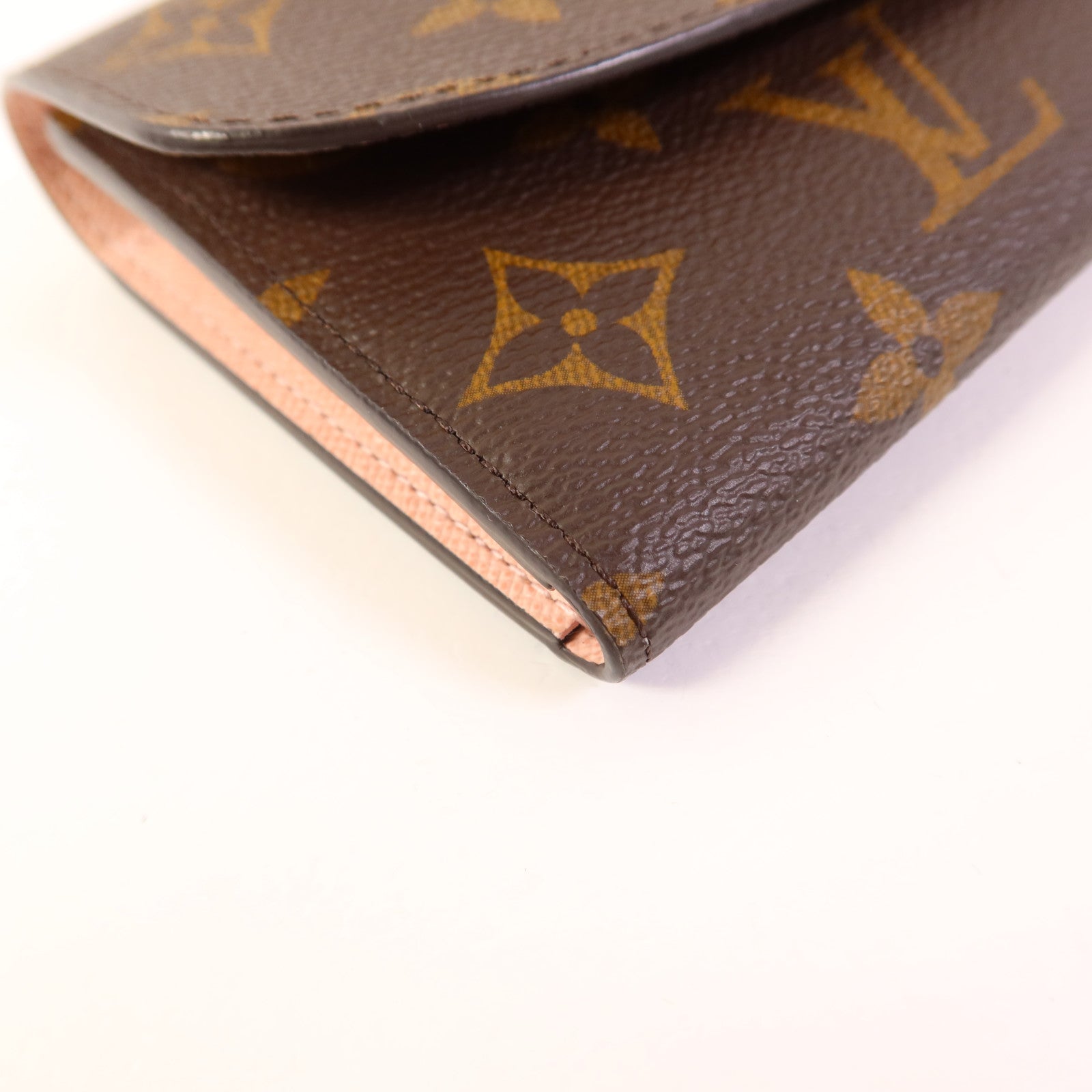 LOUIS VUITTON Monogram Emilie金扣長錢包