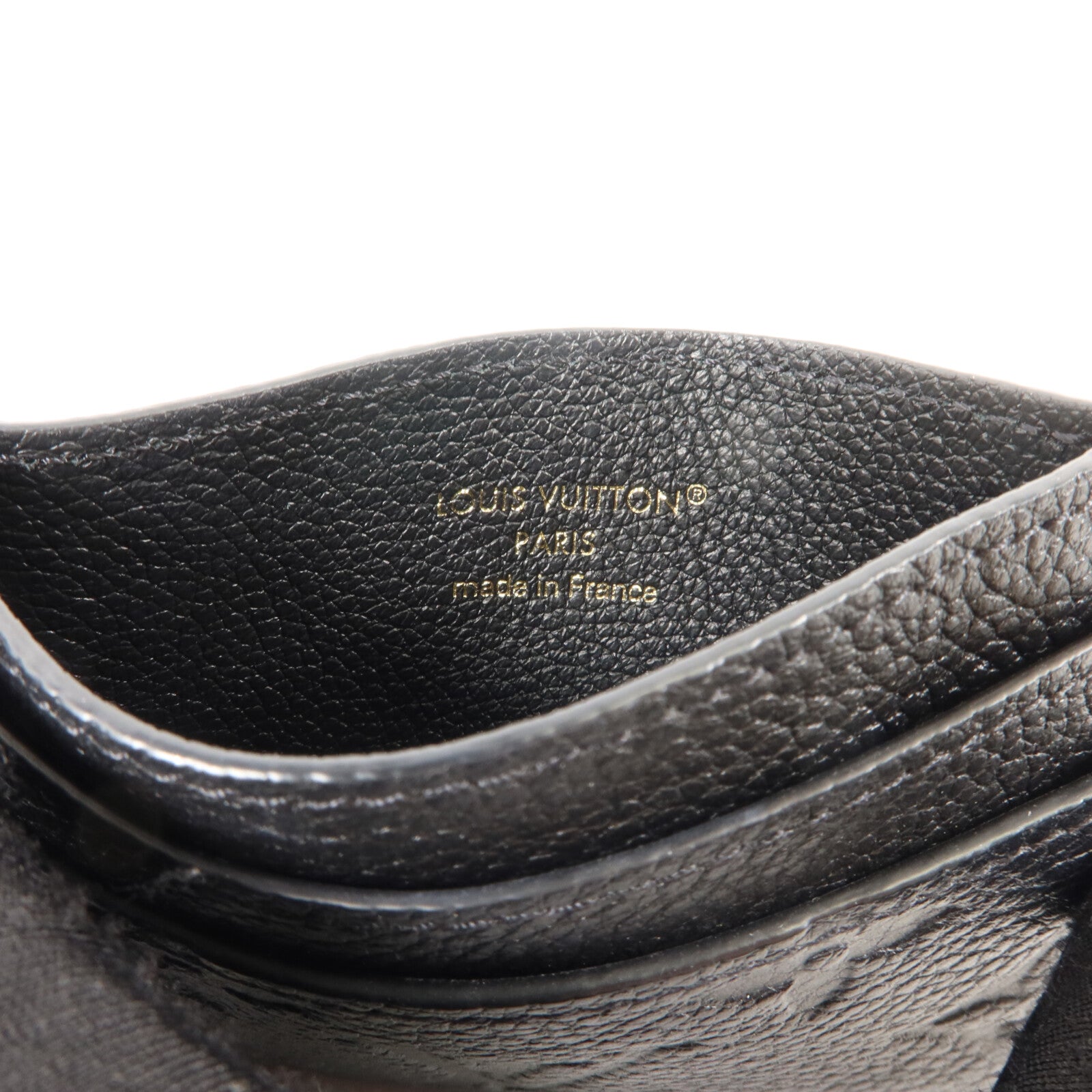 LOUIS VUITTON Monogram Empreinte Charm Card Holder卡片套