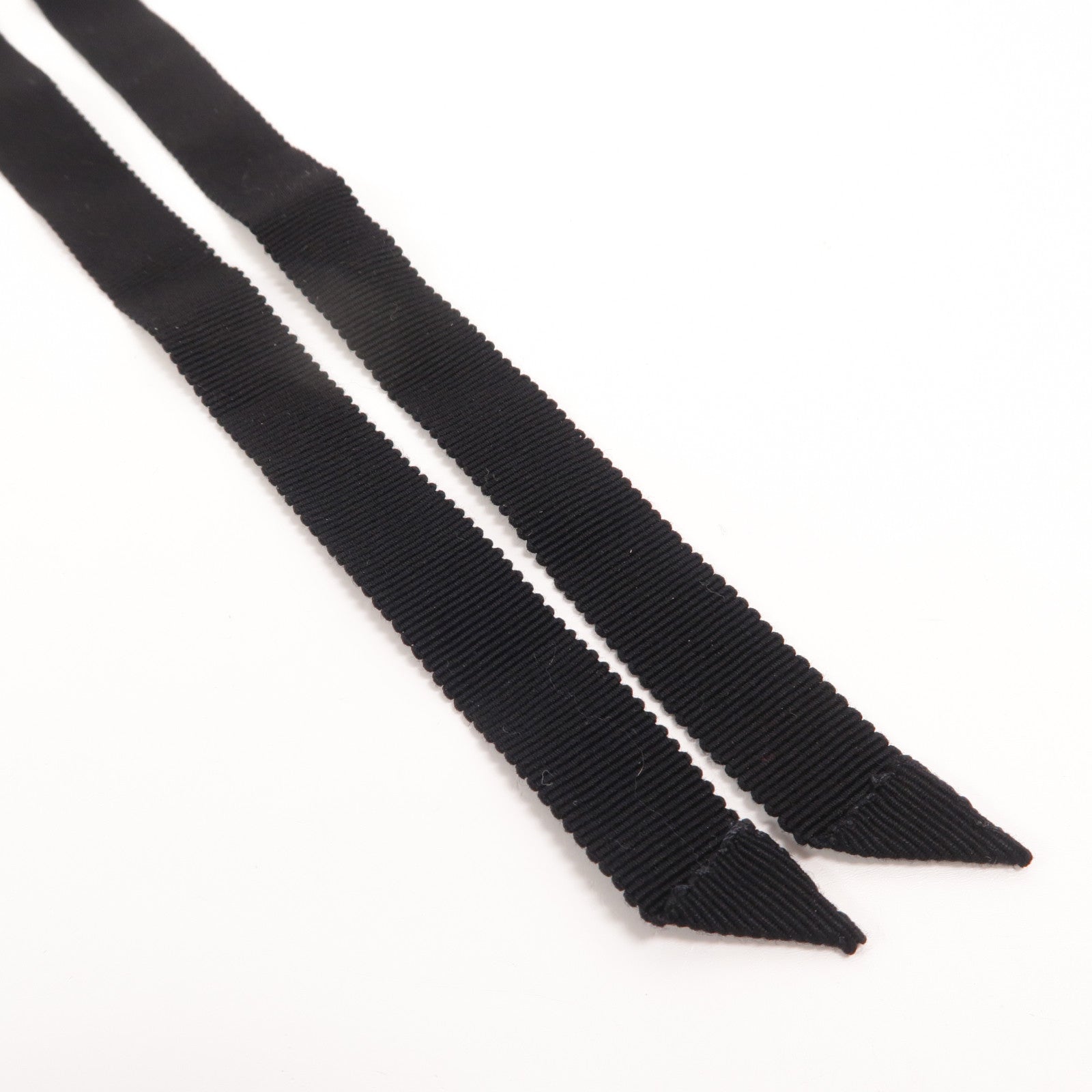 CHANEL 金屬/PVC Coco Mark Ribbon Choker項鍊