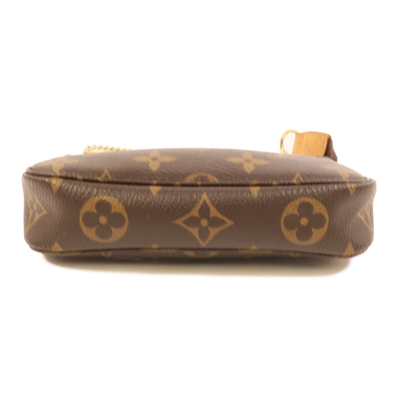 LOUIS VUITTON Monogram Mini Pochette Accessoires金扣手挽袋
