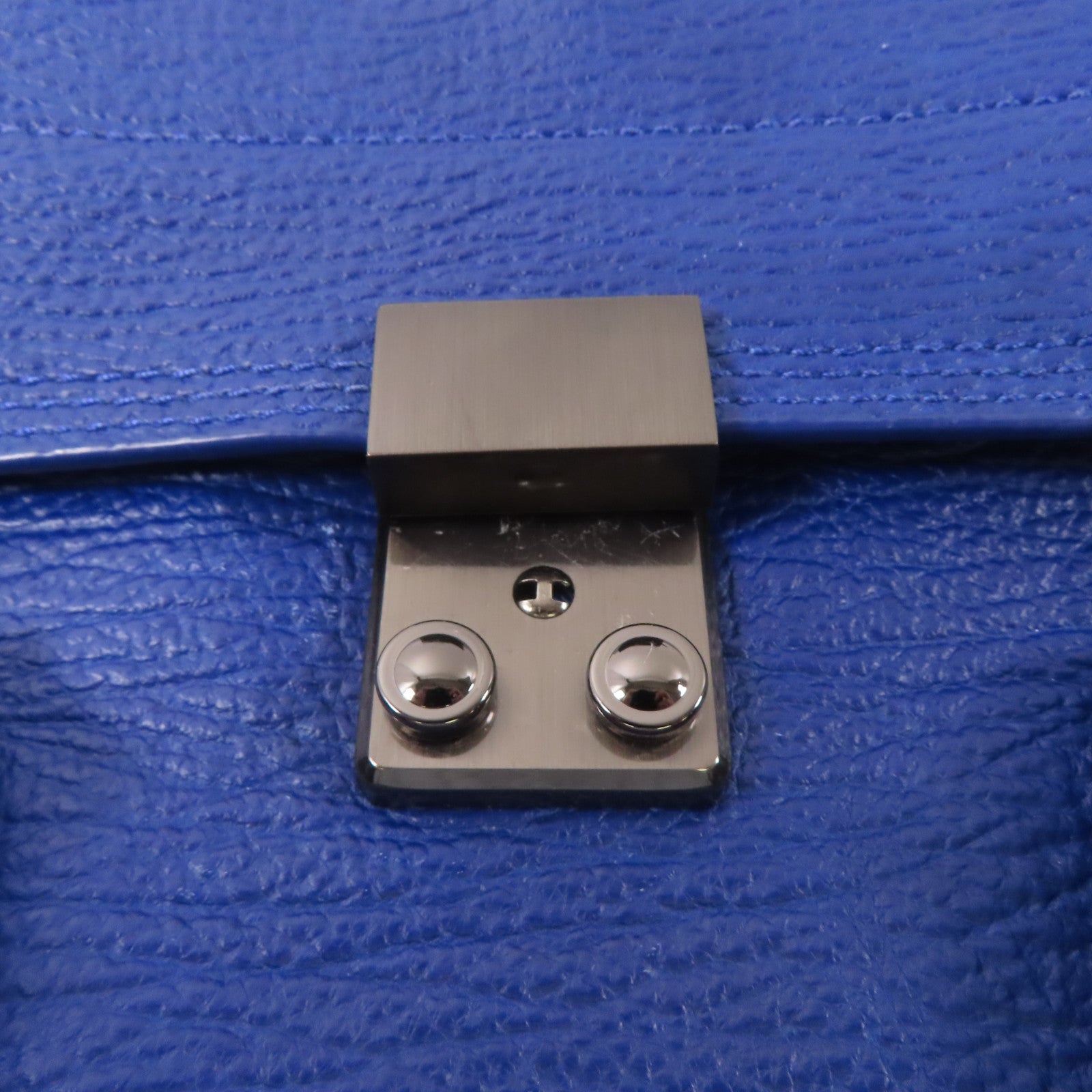 3.1 Phillip Lim 牛皮皮革2 Way Shoulder Bag手挽袋藍色