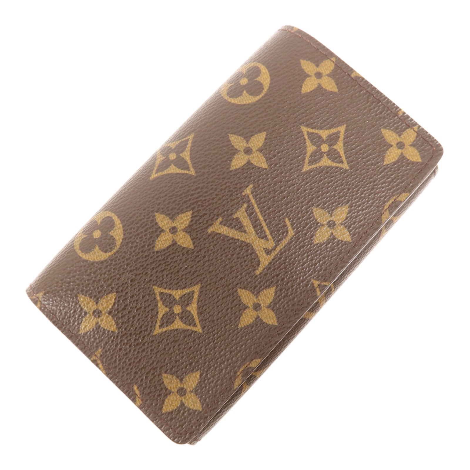 LOUIS VUITTON Monogram Porte Monnaie金扣錢包