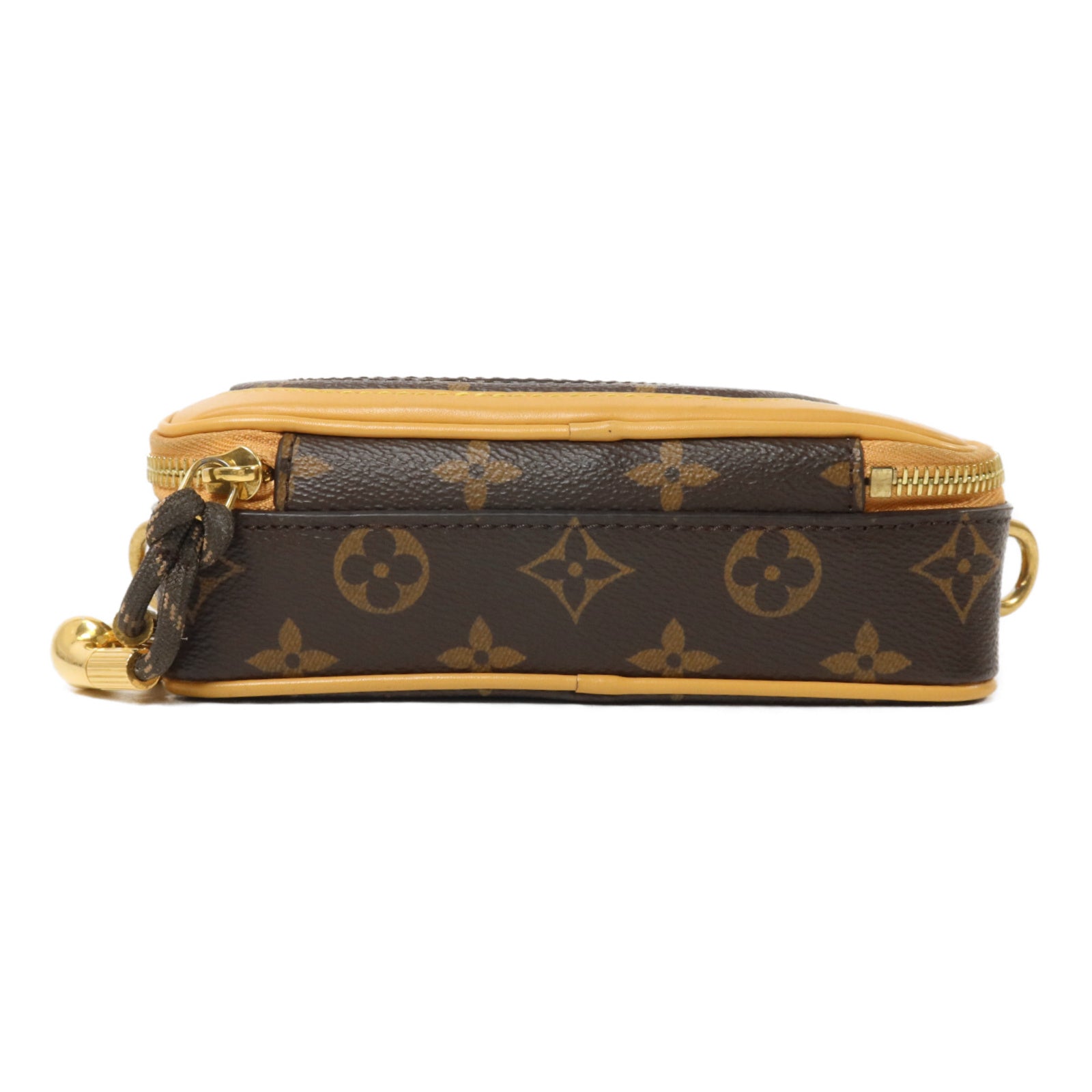 LOUIS VUITTON Monogram/牛皮皮革Baladeur Wearable Wallet肩背袋