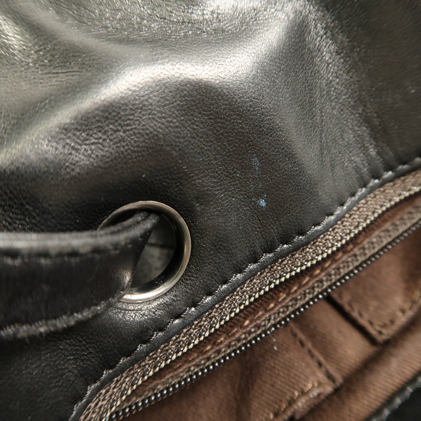 CHANEL 【激減優惠】牛皮皮革Handbag銀扣手挽袋