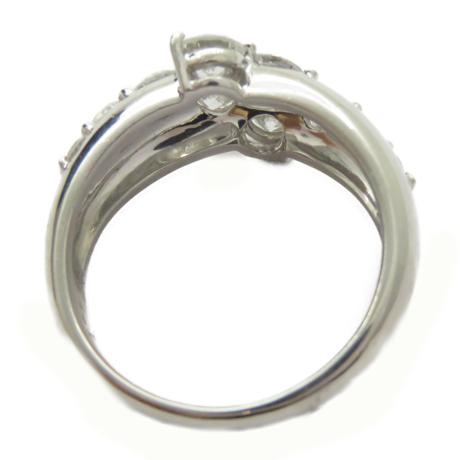 JEWELRY PT900鉑金/1.54ct鑽石Diamond Ring戒指US#6.75