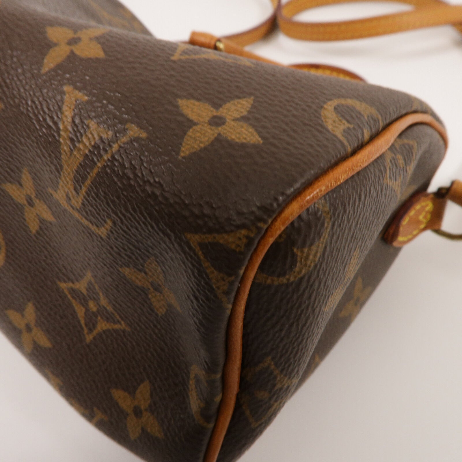 LOUIS VUITTON Monogram Nano Speedy手挽肩背兩用袋