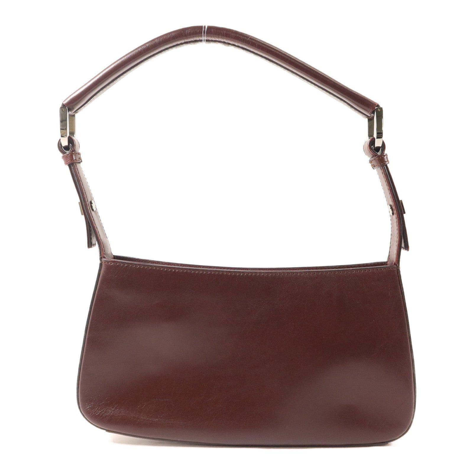 GUCCI 牛皮皮革Shoulder Bag銀扣肩背袋
