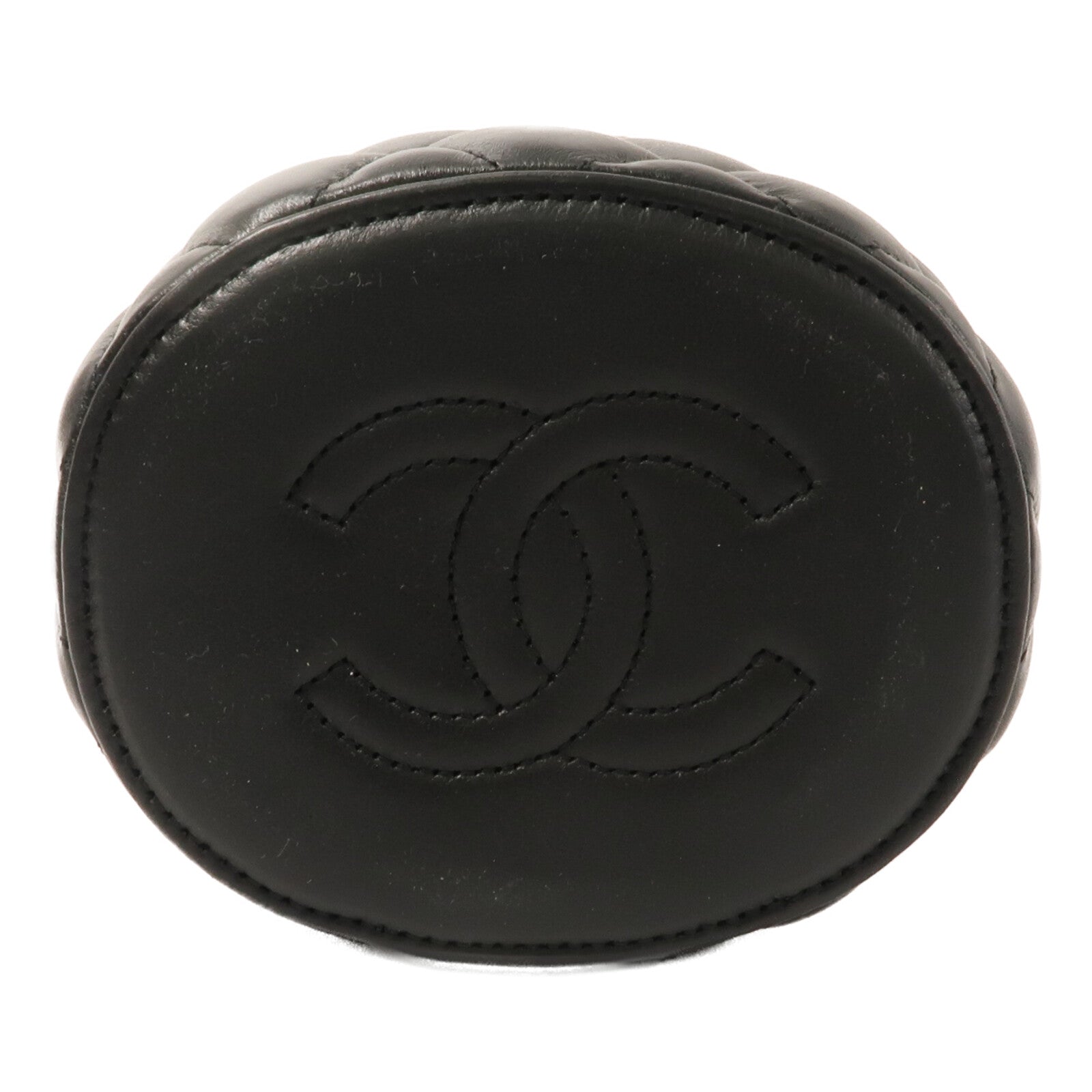 CHANEL 羊皮皮革Vanity Bag鏈帶肩背袋