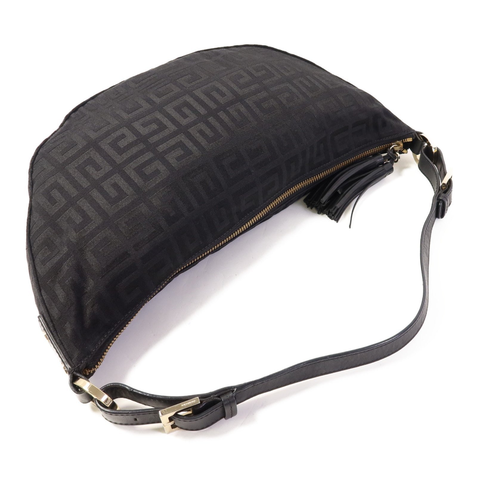 GIVENCHY 帆布Shoulder Bag金扣肩背袋