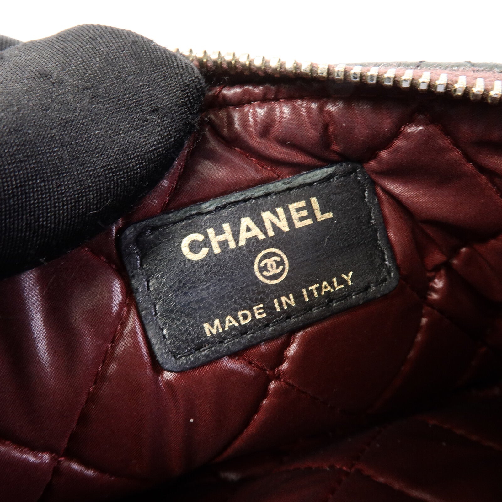 CHANEL 羊皮皮革Pouch Wallet錢包