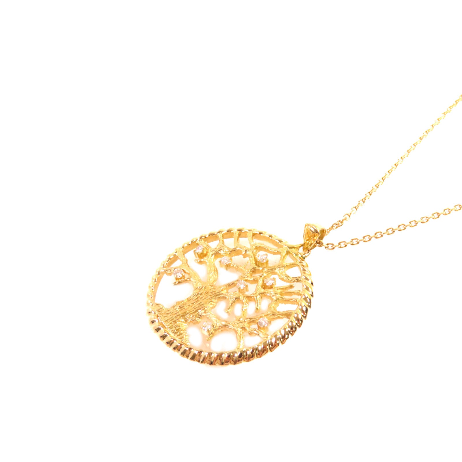 JEWELRY 18K黃金Diamond Necklace鑽石項鍊