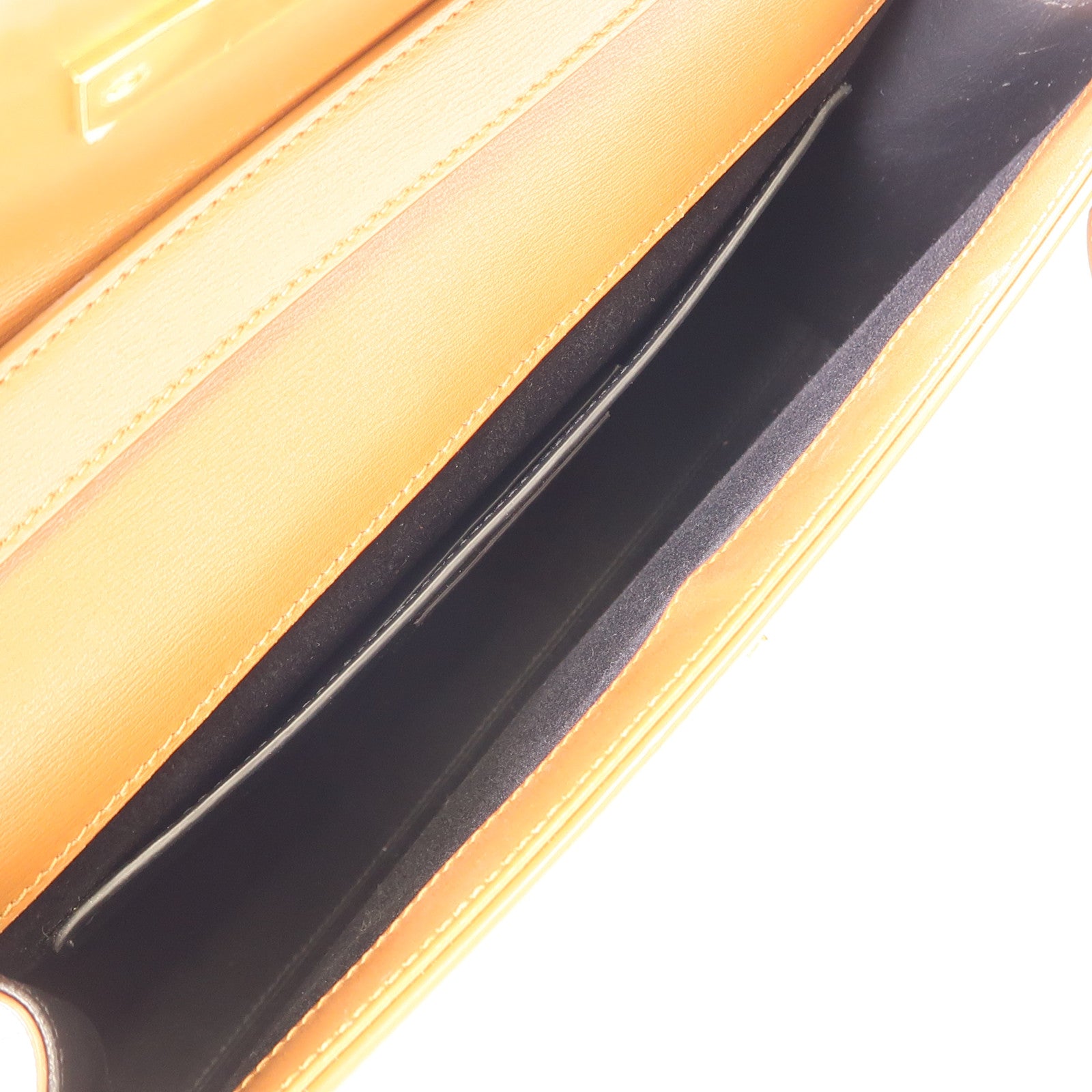 SAINT LAURENT 帆布/牛皮皮革Shoulder Bag金扣肩背袋