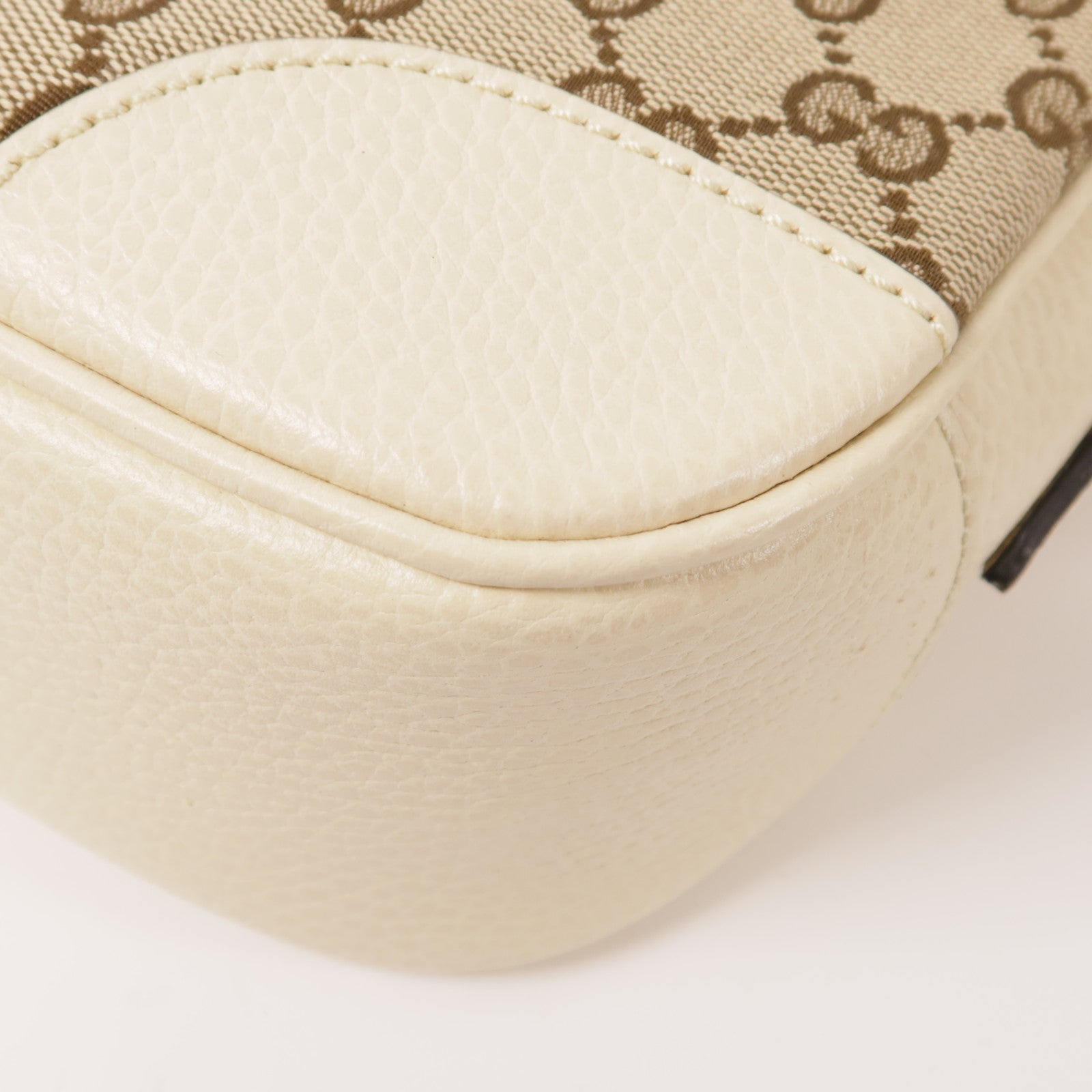 GUCCI 帆布Shoulder Bag金扣肩背袋