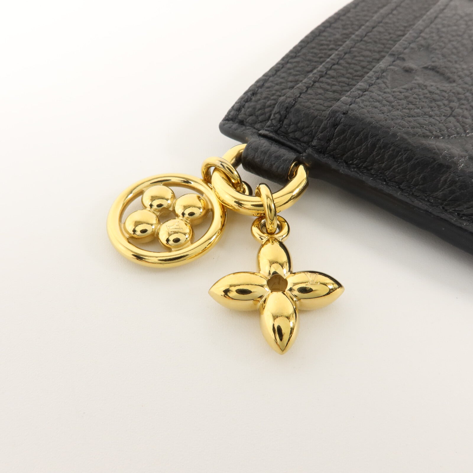 LOUIS VUITTON Monogram Empreinte Charm Card Holder卡片套