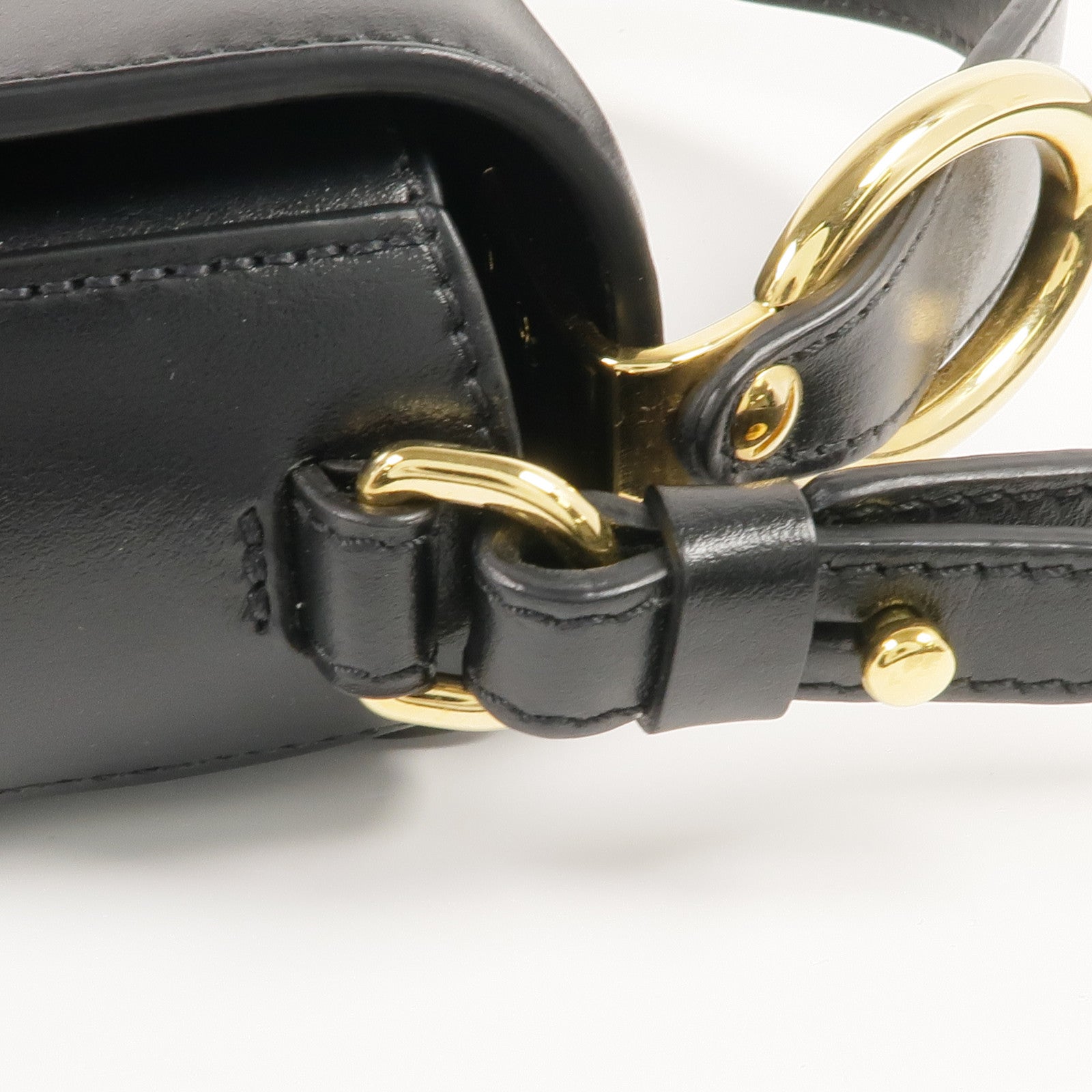 Chloe 牛皮皮革Mini Chloe C Bag金扣手挽肩背兩用袋