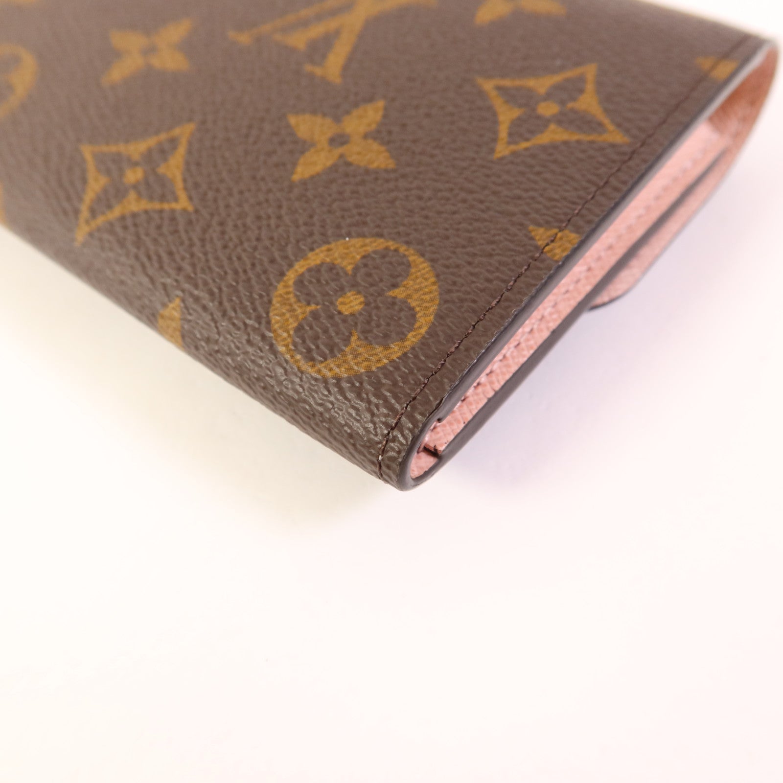 LOUIS VUITTON Monogram Emilie金扣長錢包