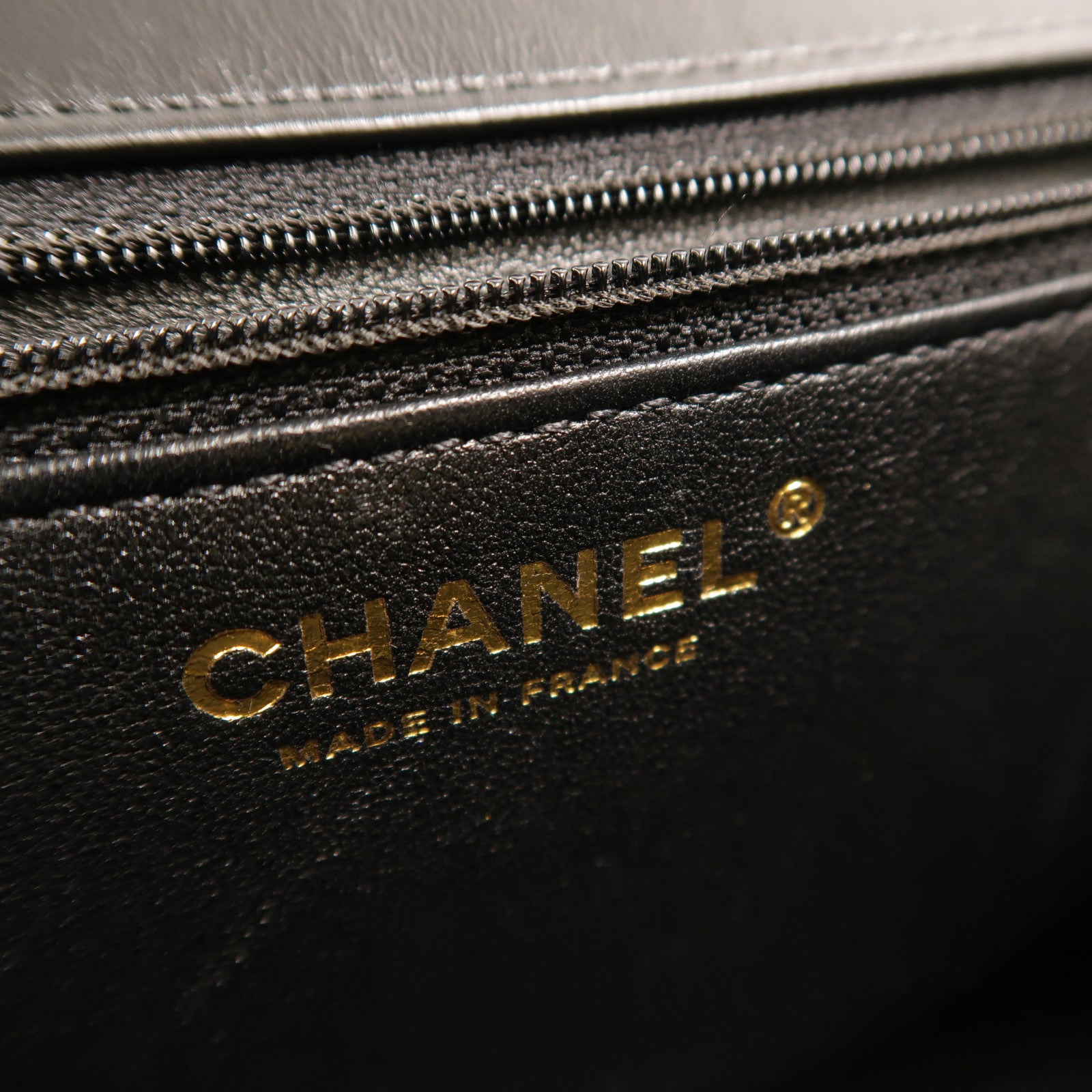 CHANEL 羊皮皮革Mini Flap Bag鏈帶肩背袋