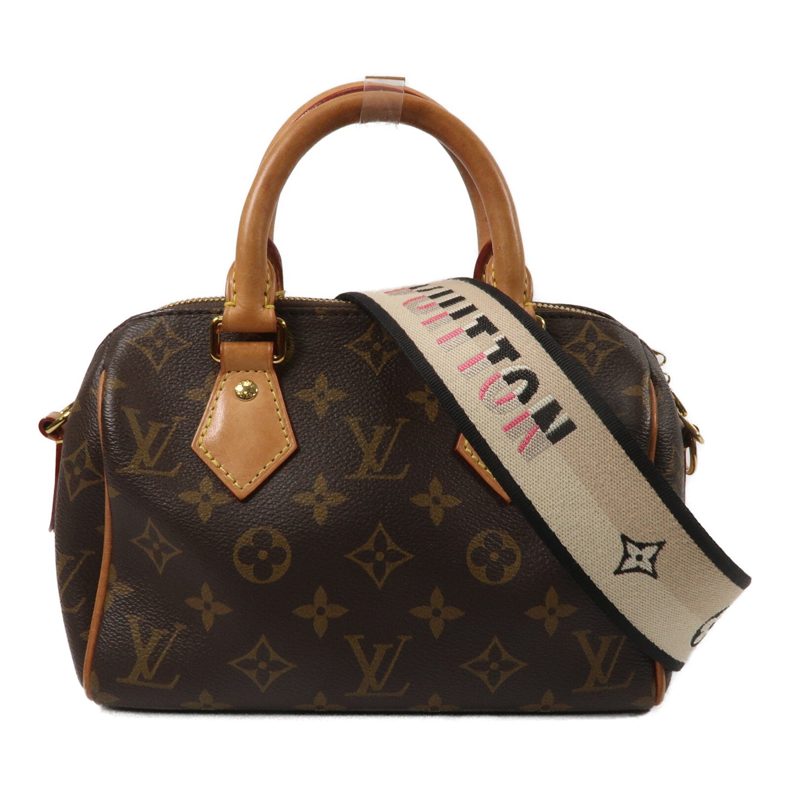 LOUIS VUITTON Monogram Speedy Bandouliere 20手挽肩背兩用袋