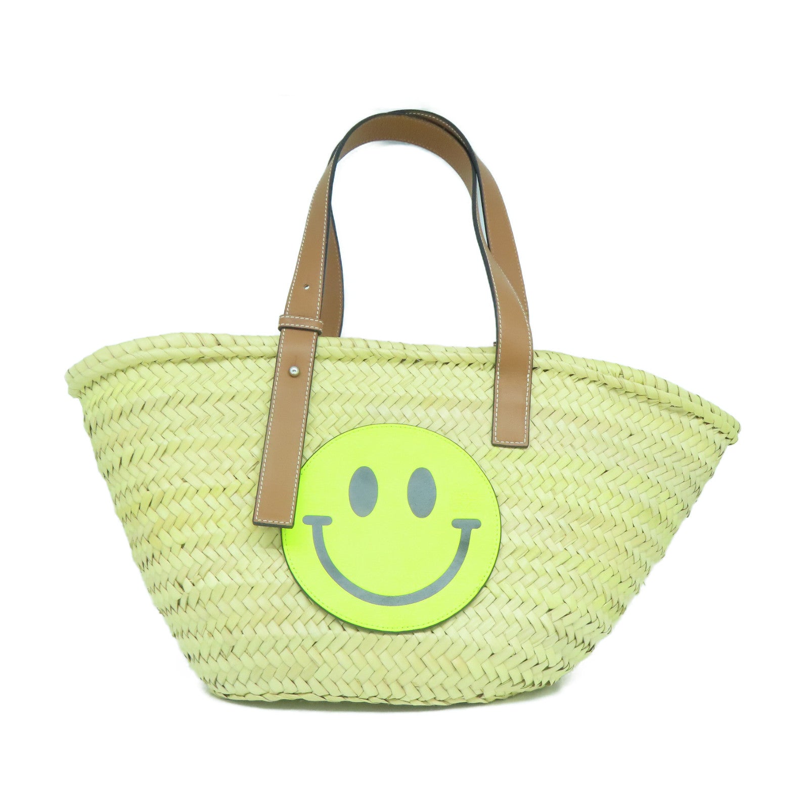 LOEWE 【激減優惠】藤料Tote Bag手挽袋啡色
