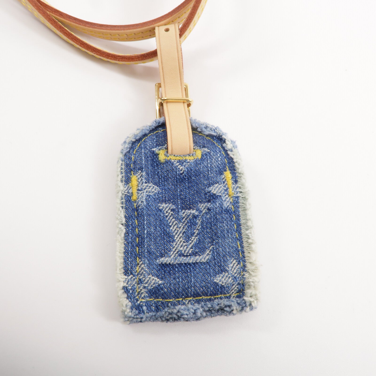 LOUIS VUITTON 牛仔布Neverfull MM手挽袋