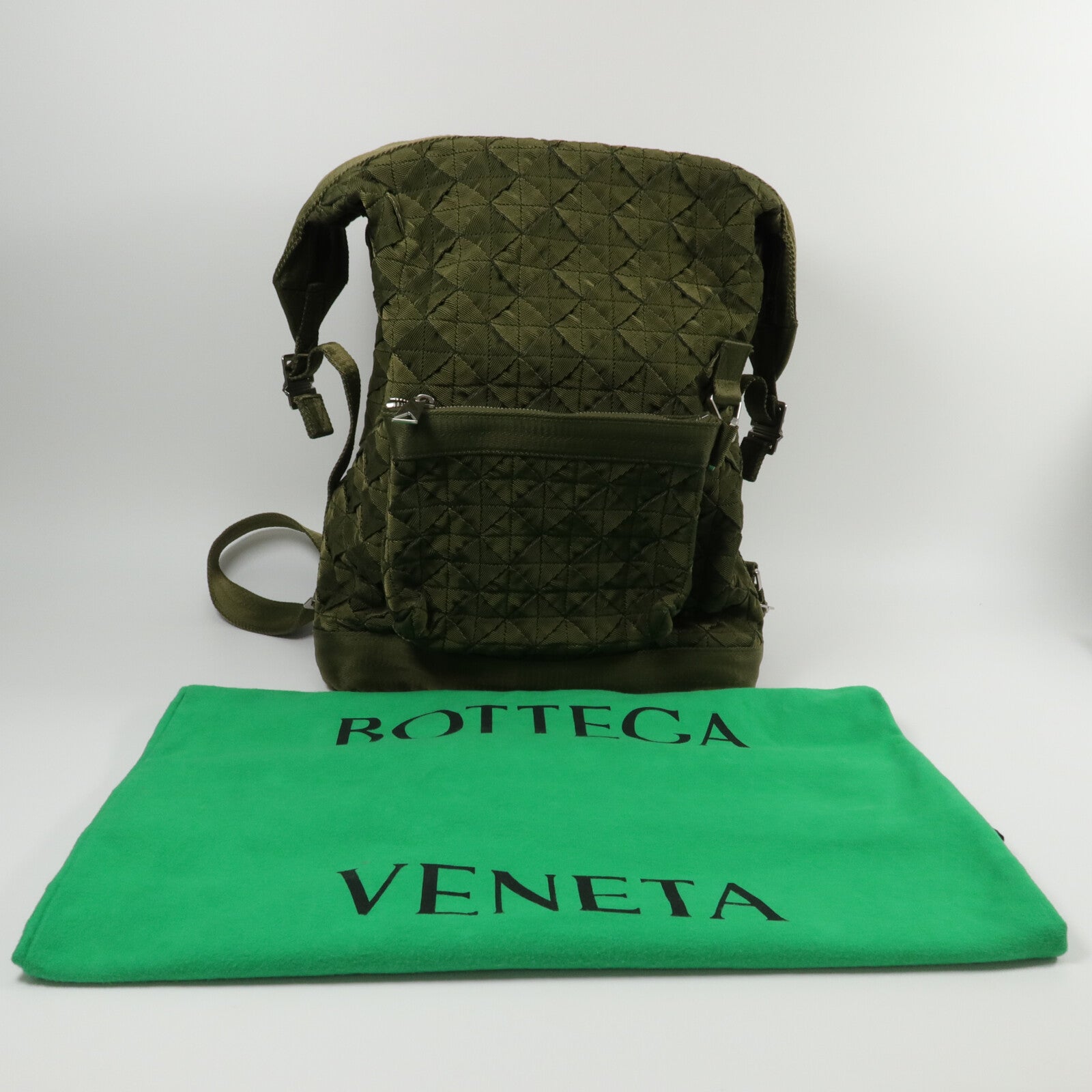 BOTTEGA VENETA 尼龍Webbing Intrecciato背包