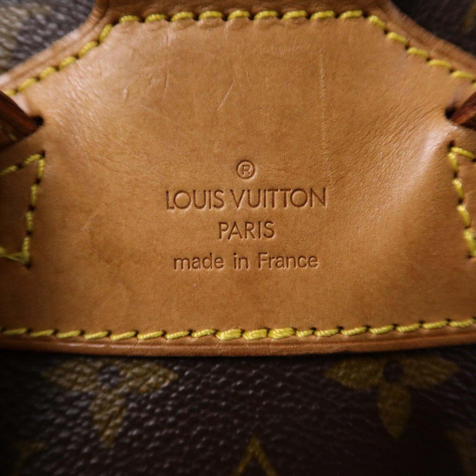LOUIS VUITTON Monogram Mini Montsouris背包