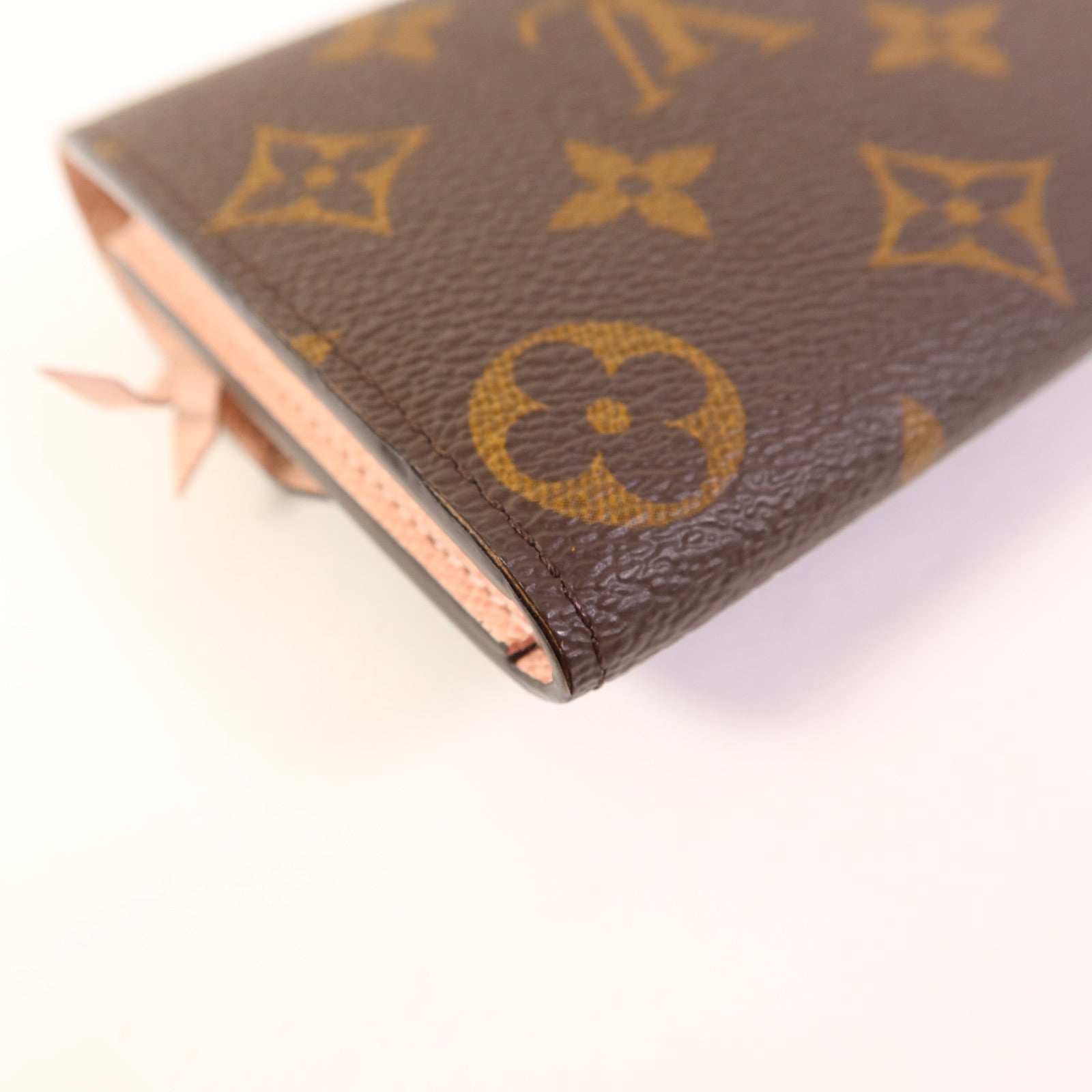 LOUIS VUITTON Monogram Emilie金扣長錢包