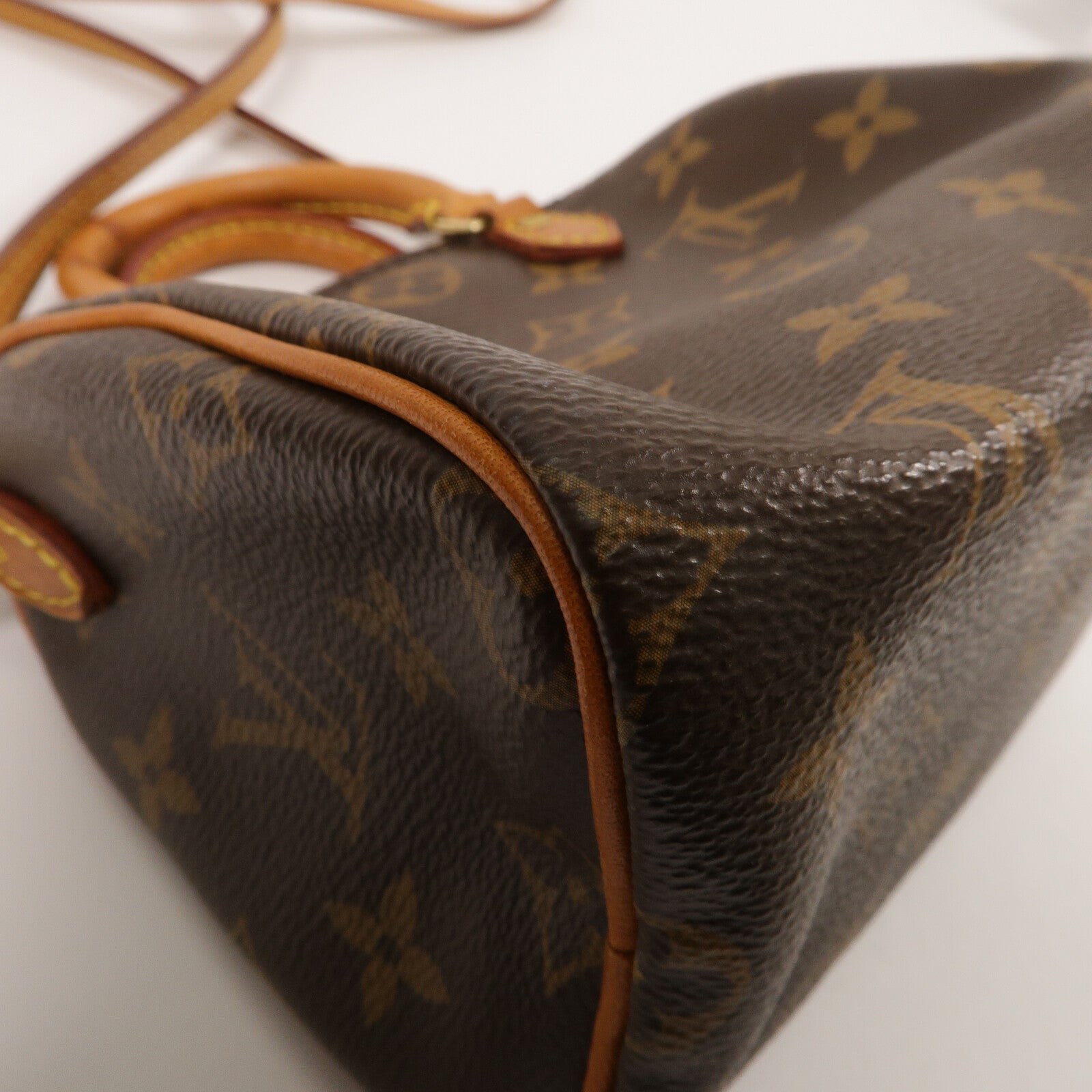 LOUIS VUITTON Monogram Nano Speedy手挽肩背兩用袋