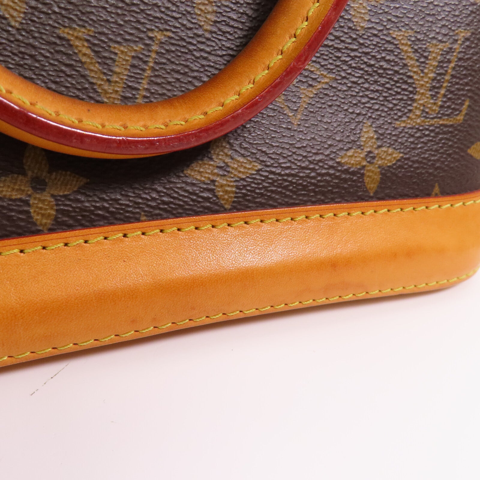 LOUIS VUITTON Monogram Alma BB金扣手挽肩背兩用袋