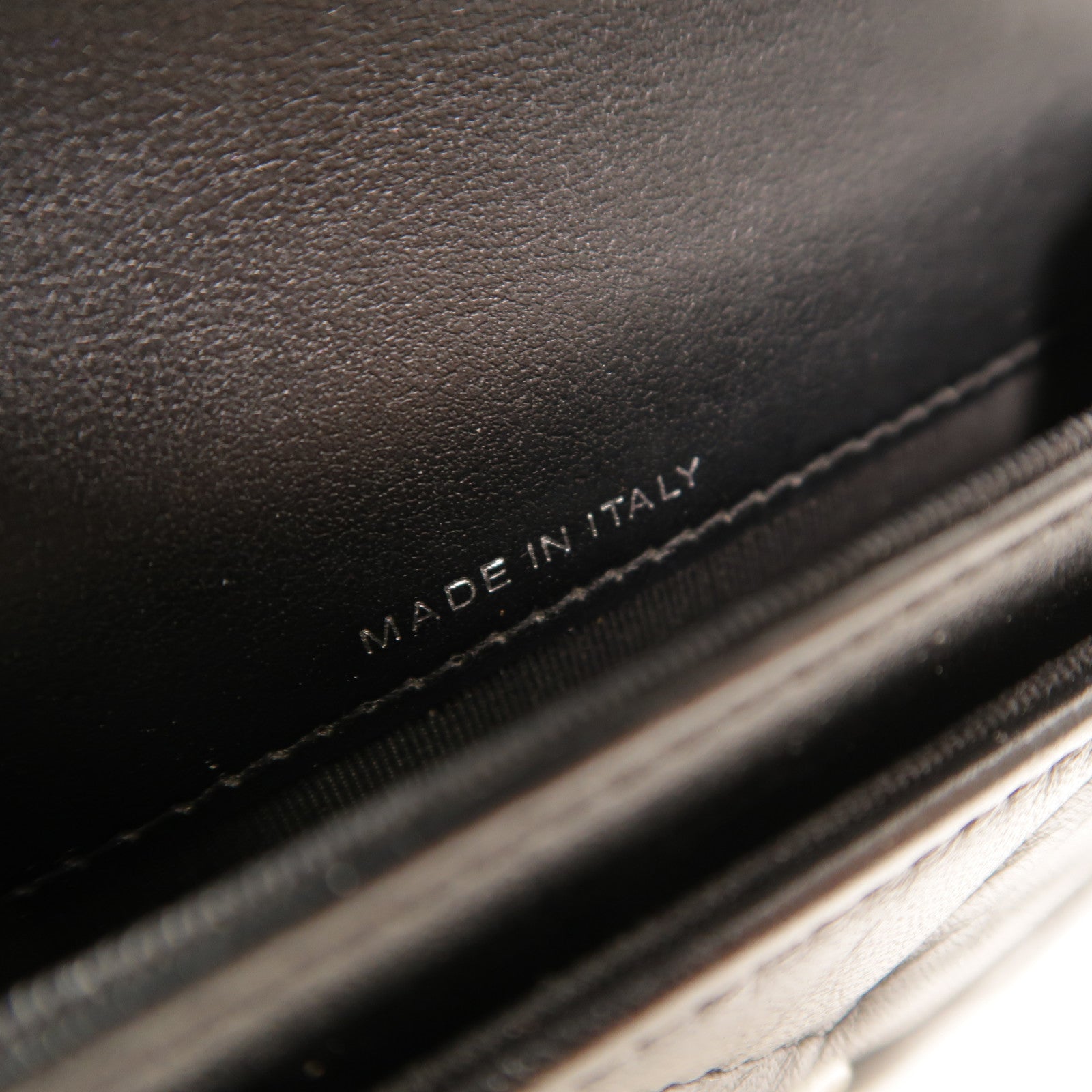 CHANEL 牛皮皮革2.55 So Black Card Holder卡片套