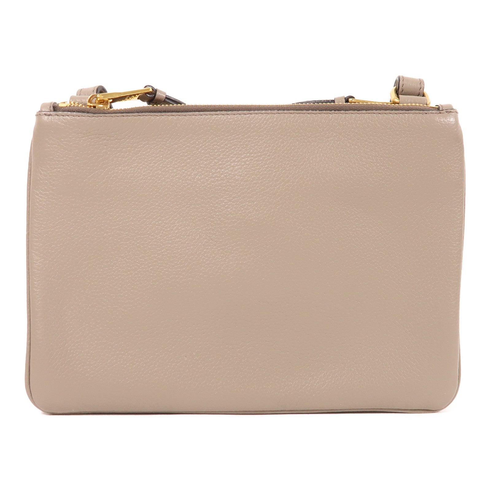 PRADA 牛皮皮革Shoulder Bag金扣肩背袋