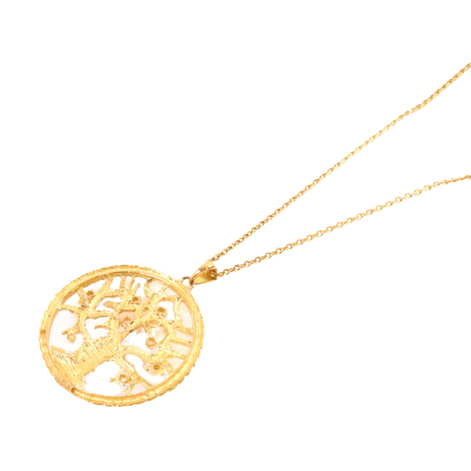 JEWELRY 18K黃金Diamond Necklace鑽石項鍊