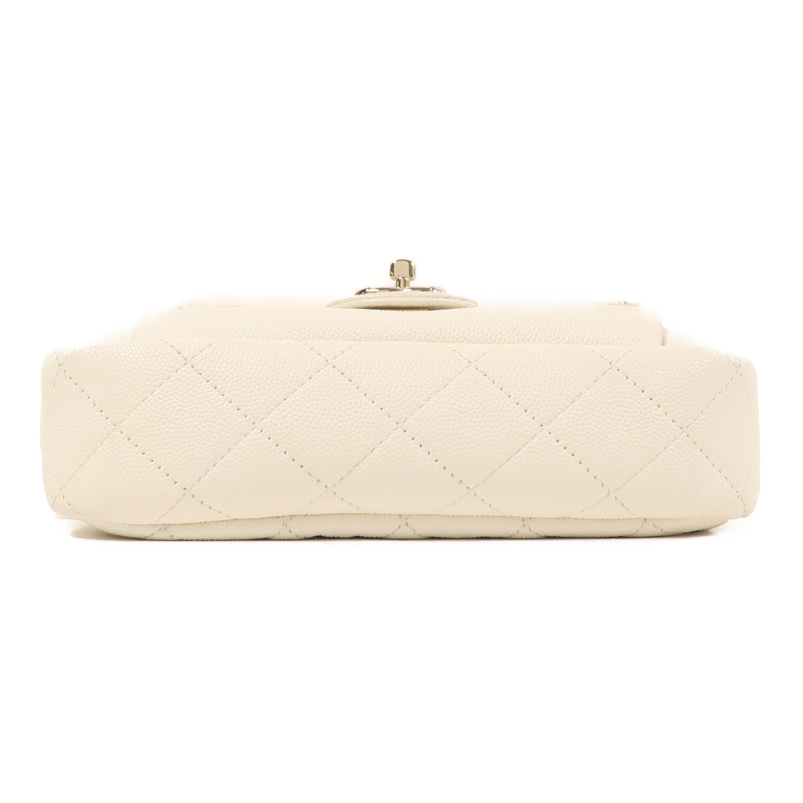 CHANEL 牛皮皮革Shoulder Bag 金扣鏈帶肩背袋