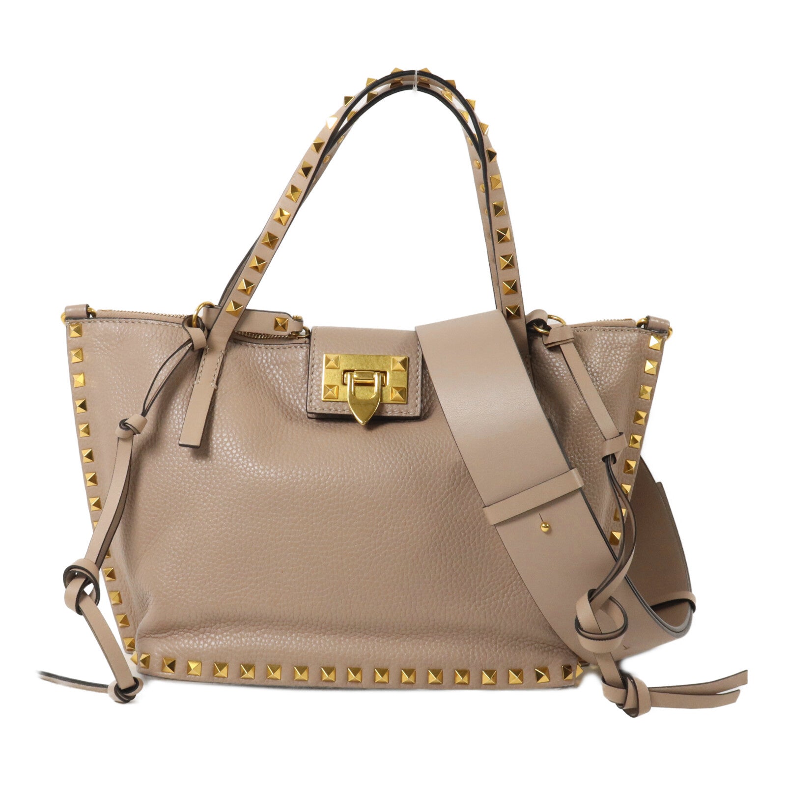 Valentino 牛皮皮革2 Way Shoulder手挽肩背兩用袋