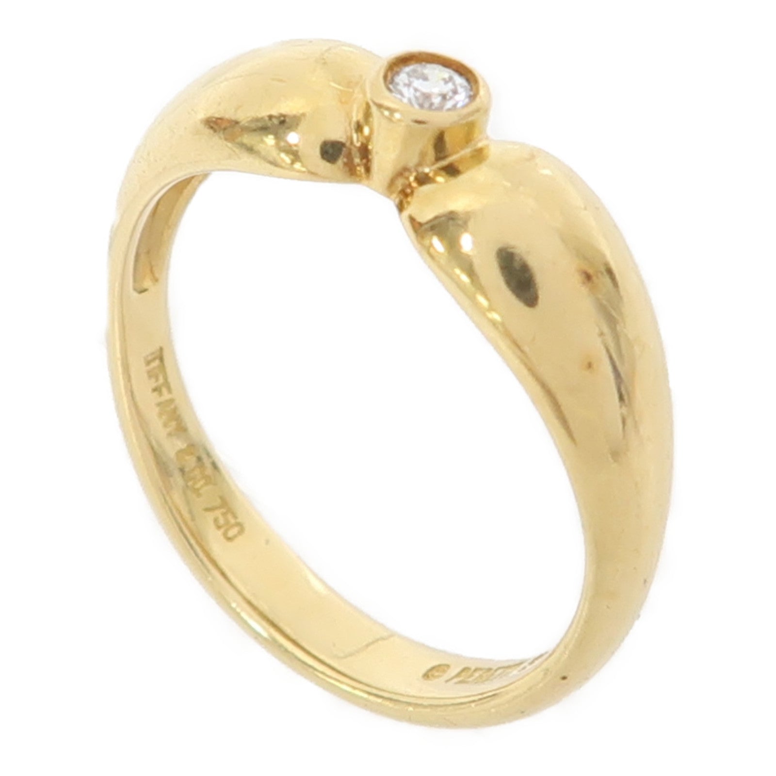 TIFFANY＆CO 18K金Elsa Peretti Ring戒指US#5.75