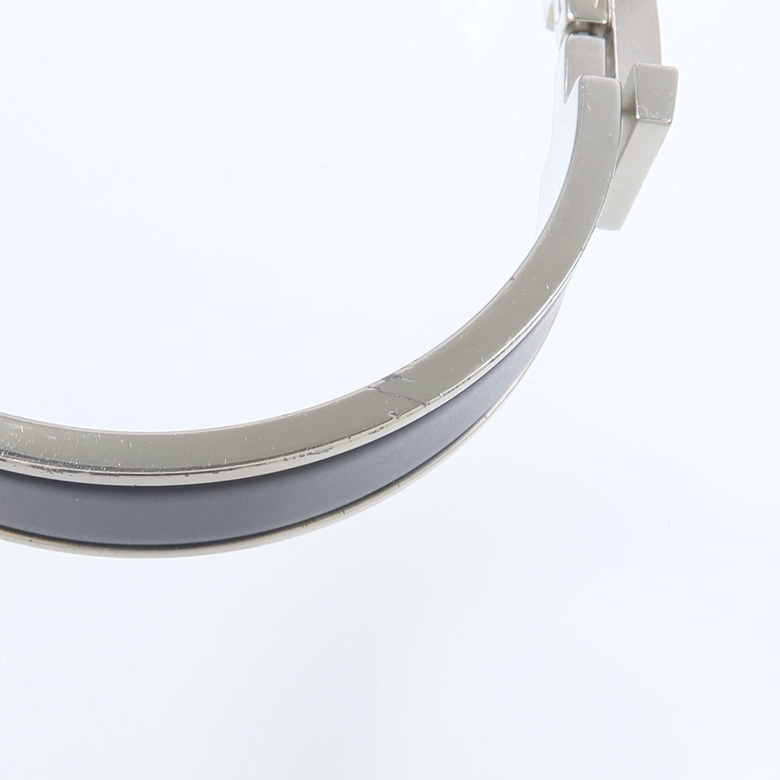 HERMES 金屬/琺瑯Clic H Bracelet手鐲