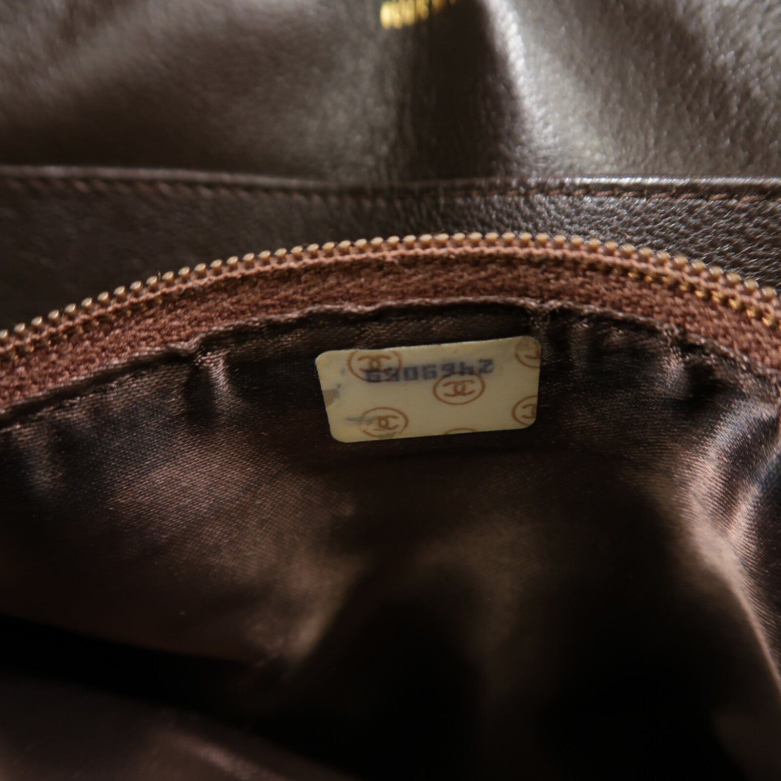 CHANEL 羊皮皮革Vintage Chain Shoulder肩背袋