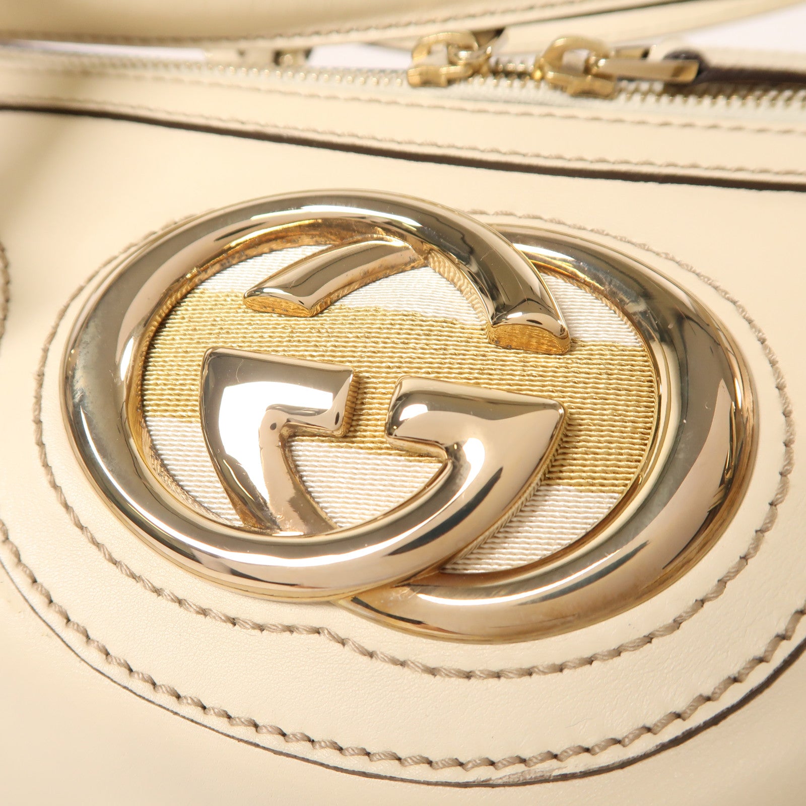 GUCCI 牛皮皮革Shoulder bag金扣肩背袋